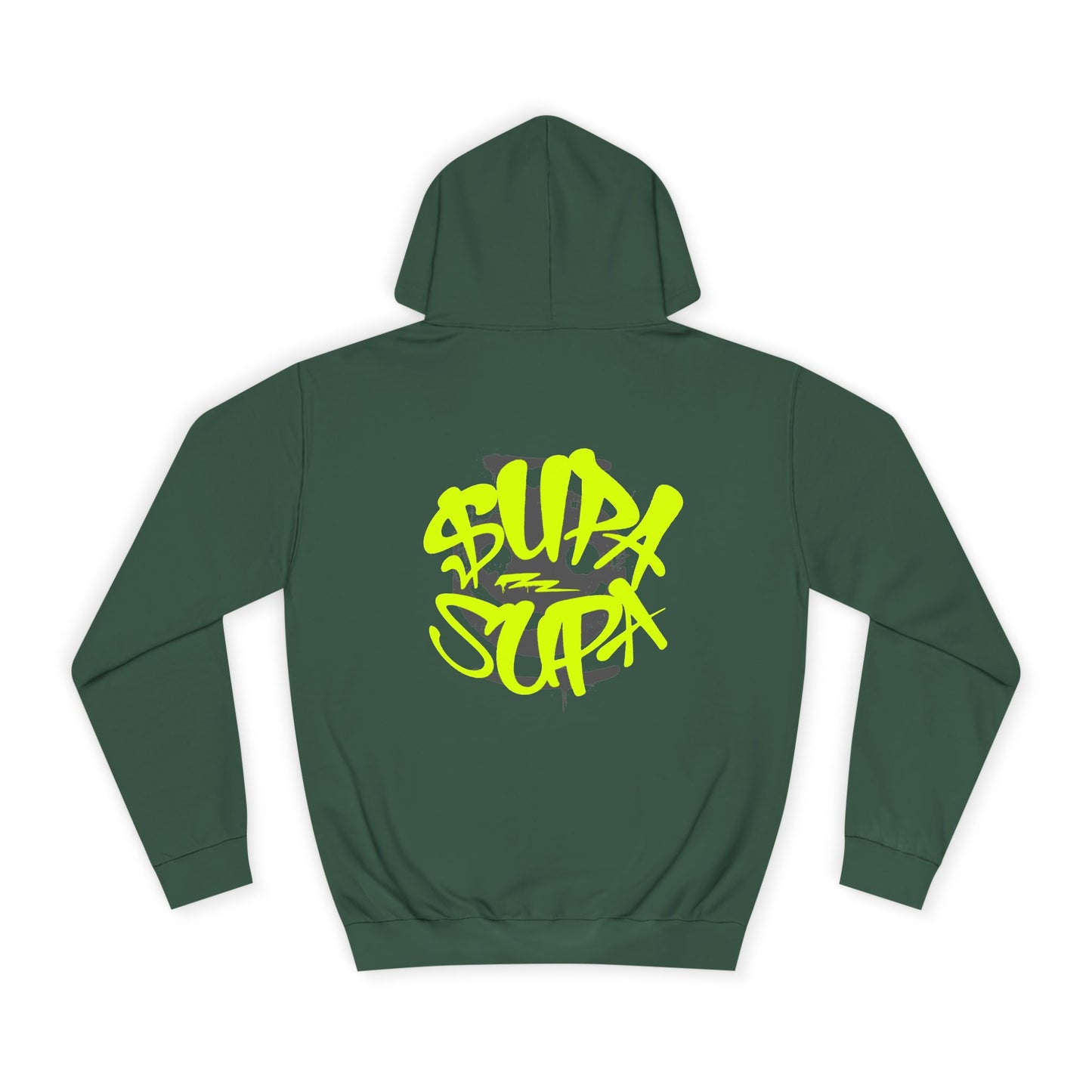 Trendy Unisex Supa Supa Hoodie, Casual Streetwear, Gift for Any one, Urban Fashion, Bright Graphic Design