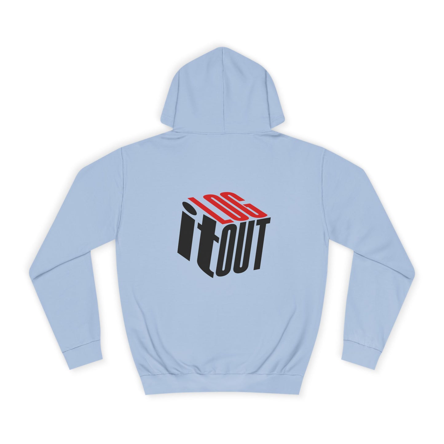 Stylish Unisex Log it out Hoodie with Trendy Graphic, Casual Wear, Cozy Gift, Fun Hoodie for Everyday Use,