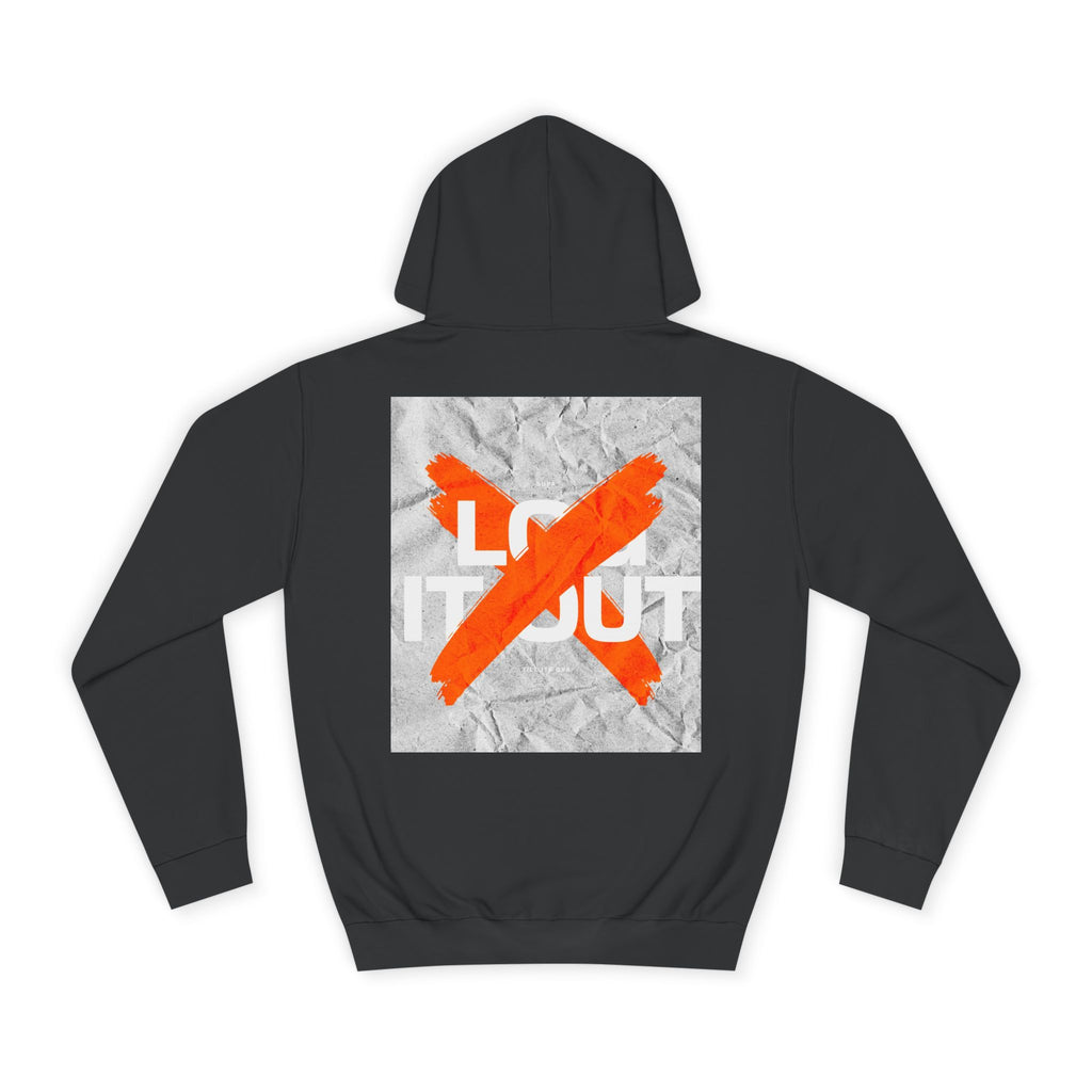 Trendy Unisex Hoodie - Stylish Graphic Sweatshirt, Casual Wear, Gifts, and Everyday Comfort - 'Log it Out' Design