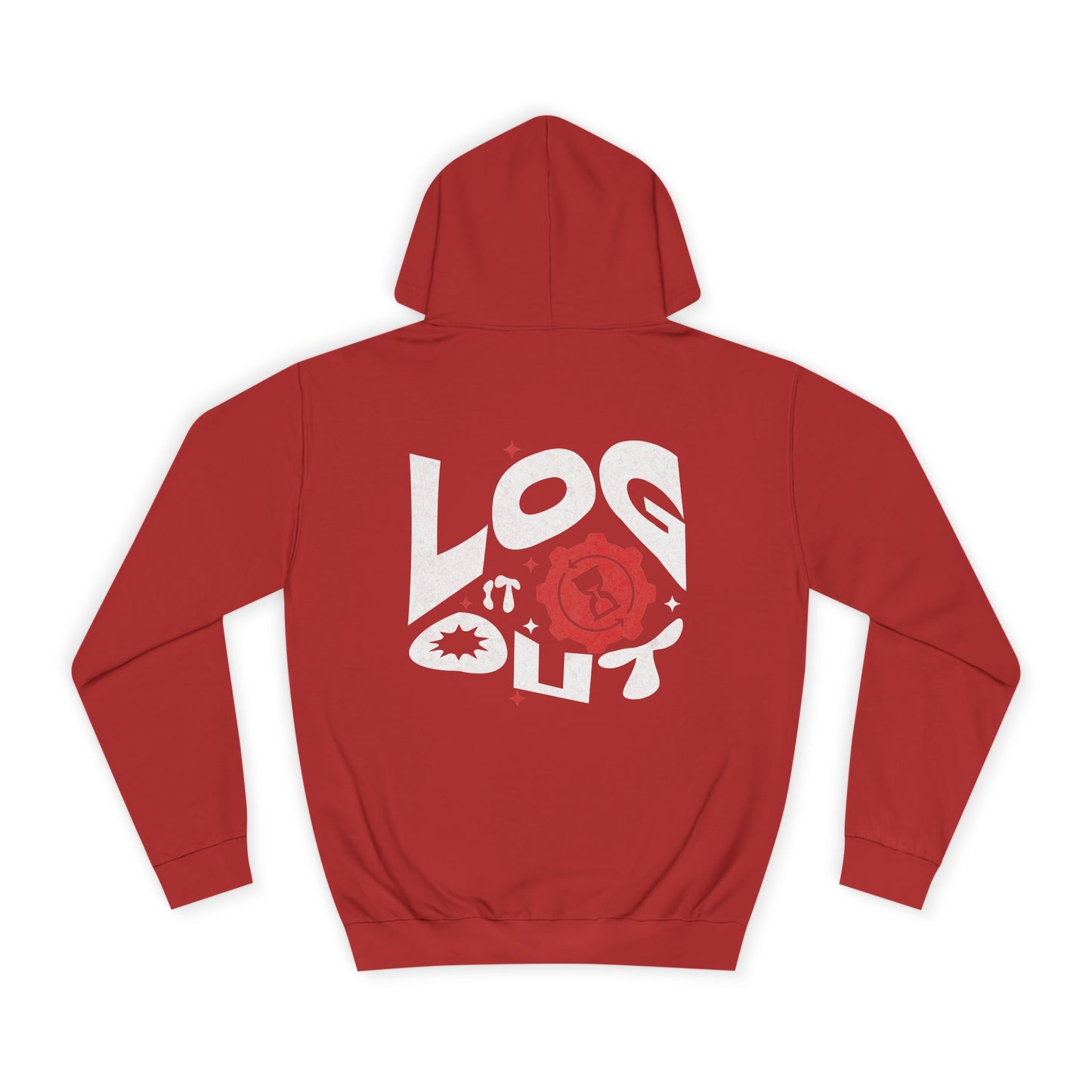 Stylish Unisex Log it out Hoodie with Unique Graphic Design, Perfect for Life, Gift, Comfortable Casual Wear