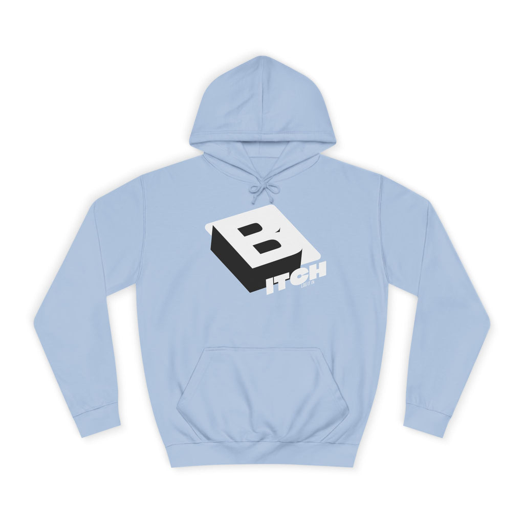 Unisex Hoodie with Bold Logo Design