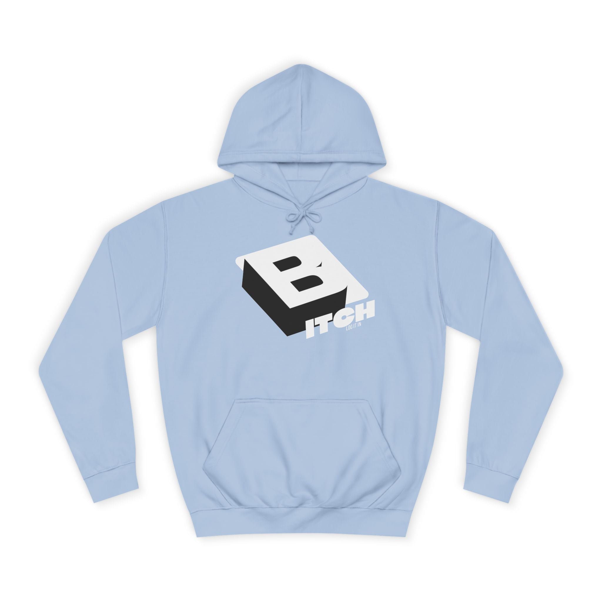 Unisex Hoodie with Bold Logo Design