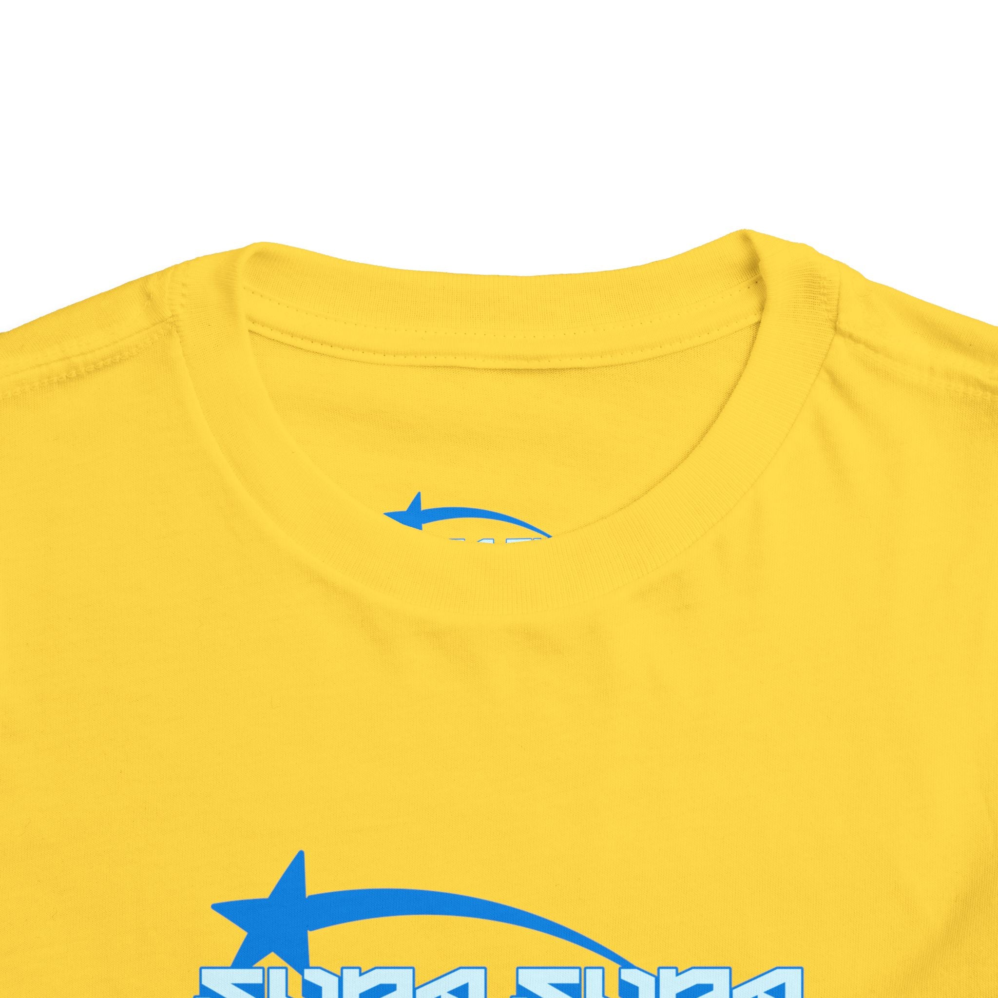 Toddler Tee — Blue Star 'Supa Supa' Graphic Shirt
