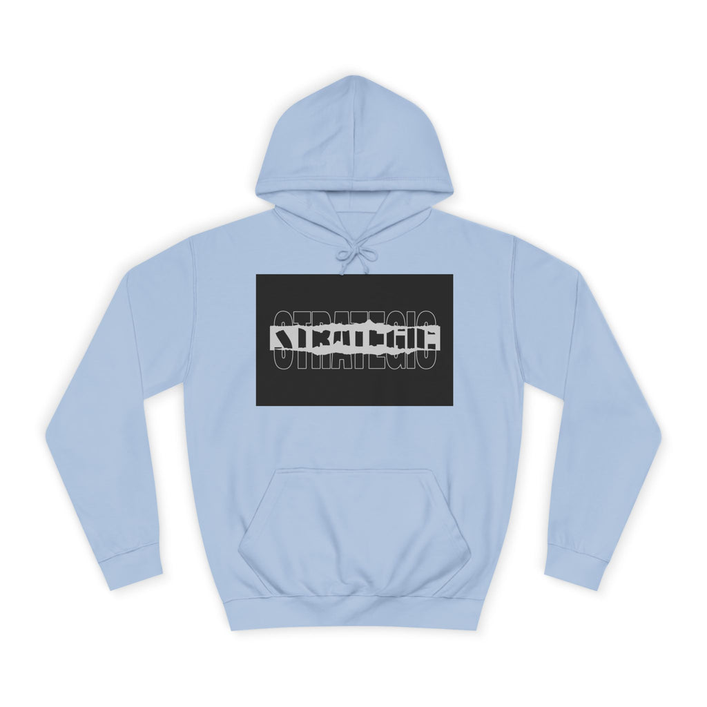 Unisex Hoodie with Strategic Print, Casual Sweatshirt,Gift, Trendy Apparel, Everyday Wear