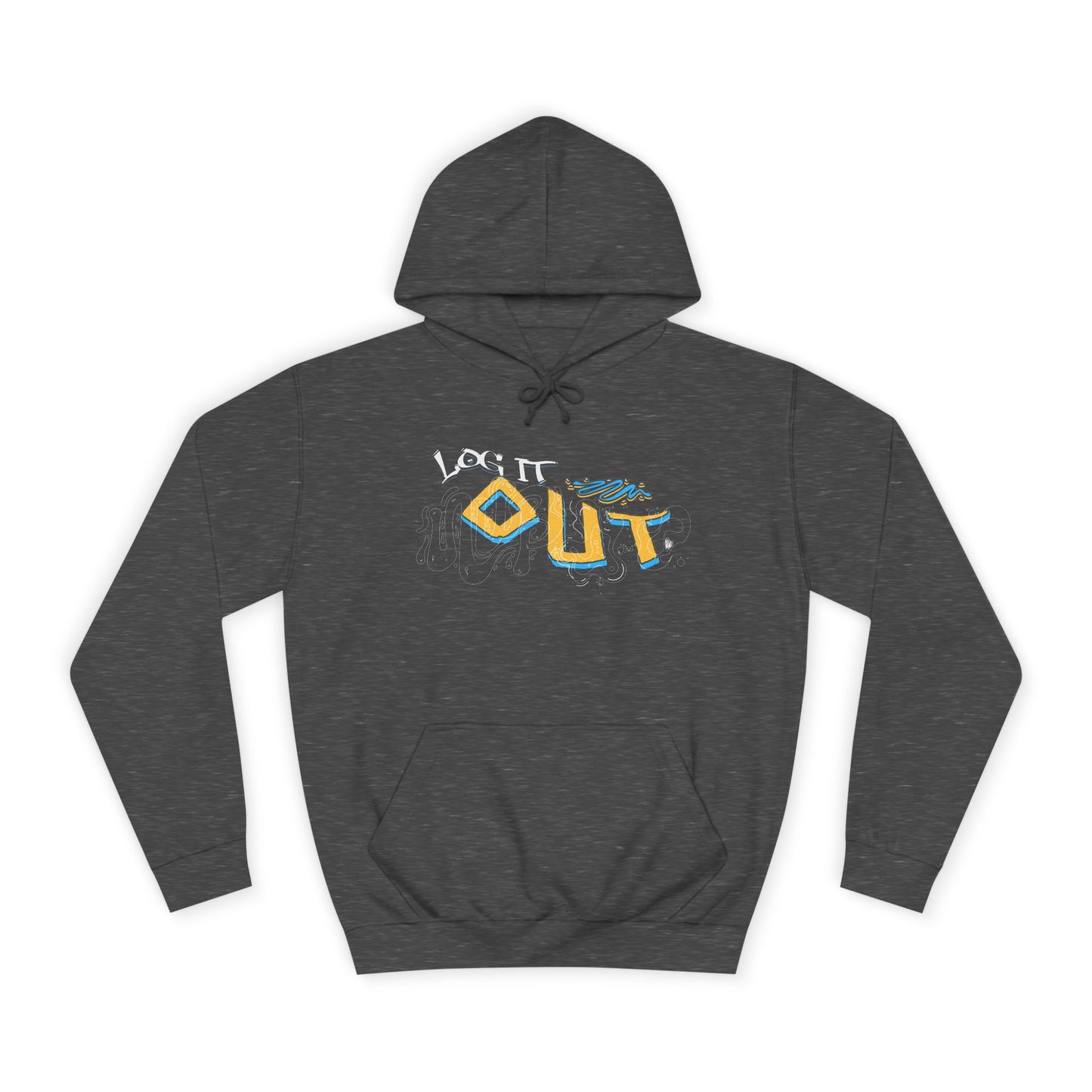 Unisex Log it out Hoodie - Stylish Casual wear, Perfect Gifts, Days Out, Summer Events, Coziness & Trendy Vibes