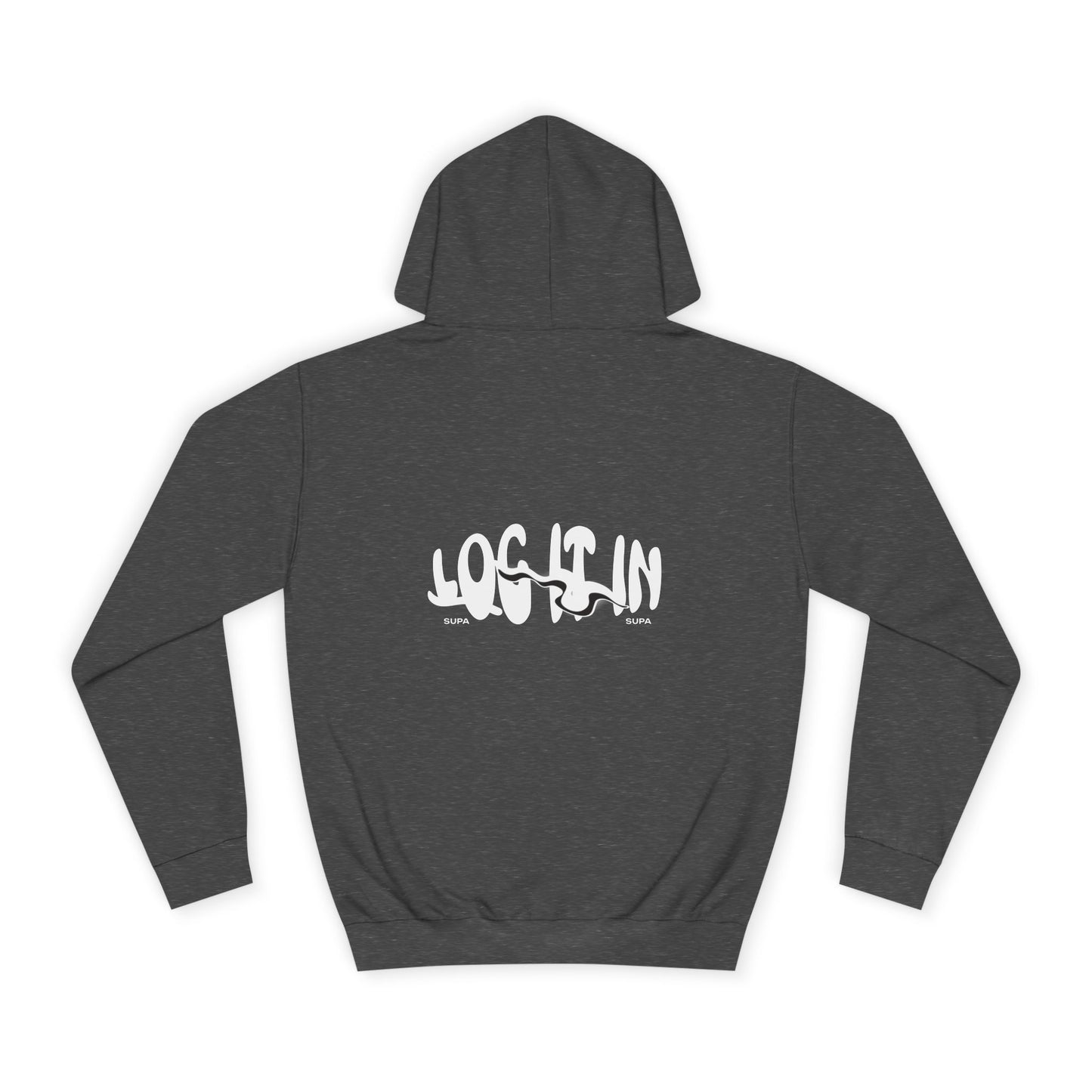 Minimalist Unisex Log it in Hoodie with Design