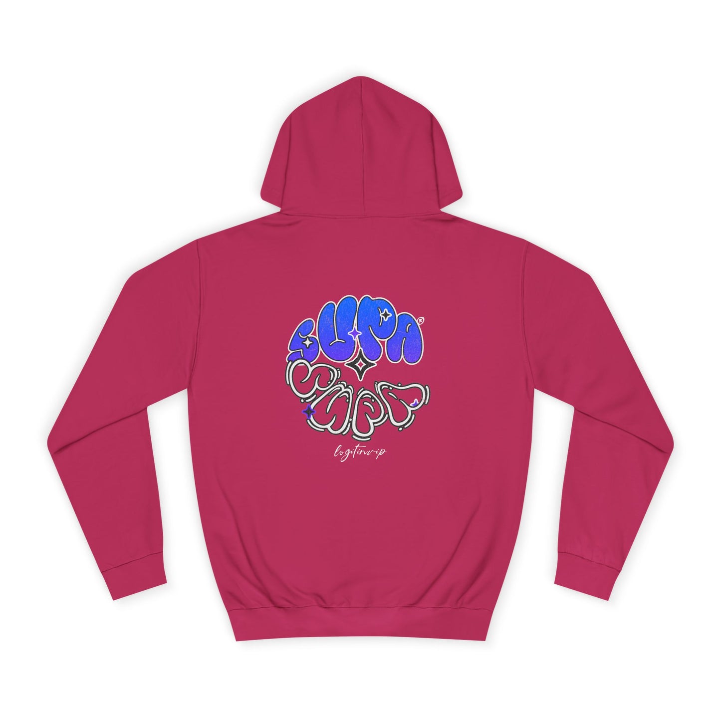 Unisex Supa Supa Streetwear Hoodie, Casual Art Hoodie, Life Apparel, Stylish Unisex Pullover, Hipster Hoodie Gift