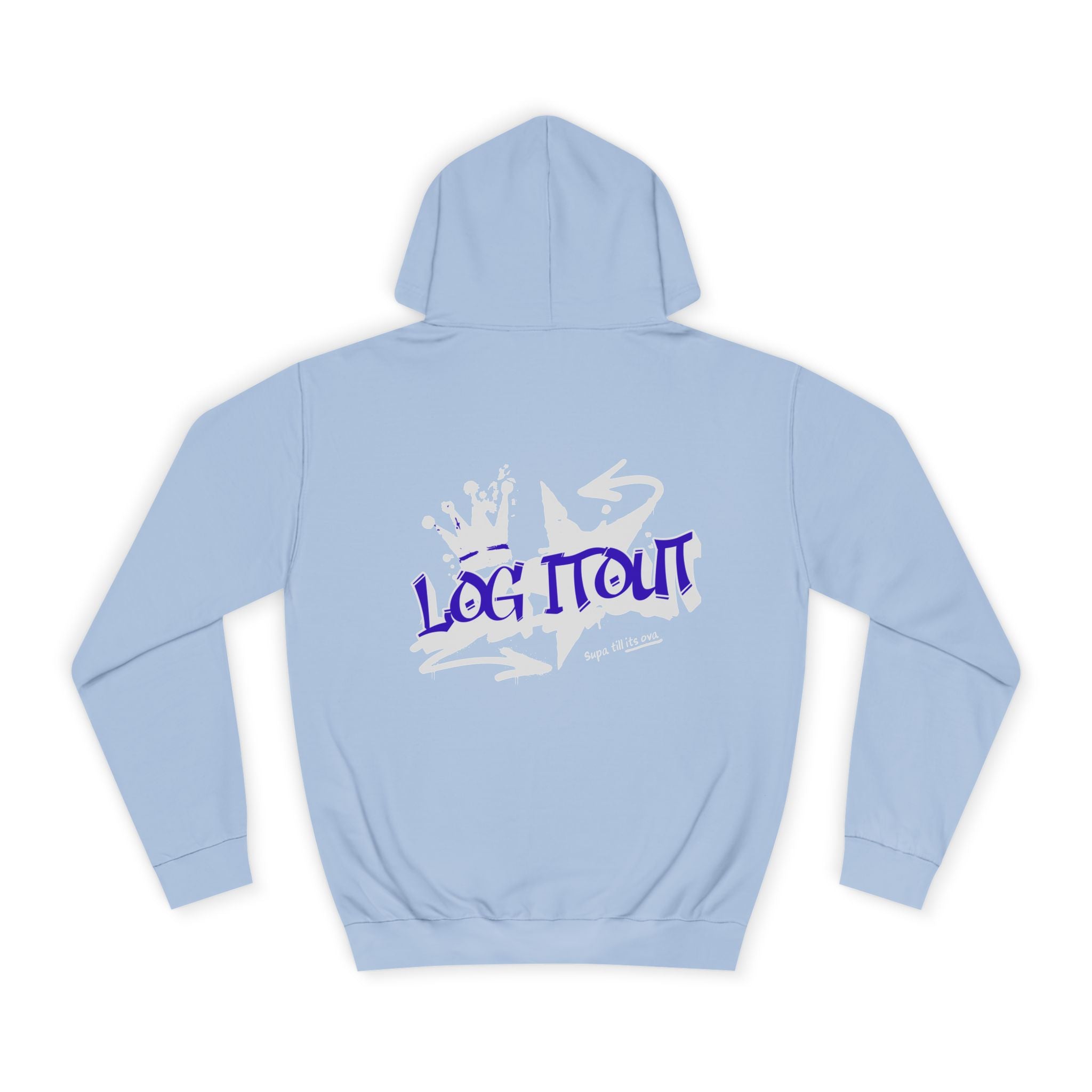 Casual Log it in Hoodie, Unisex Apparel, Trendy Wear, Cozy Street Style, Ideal Gift, Comfortable Fashion