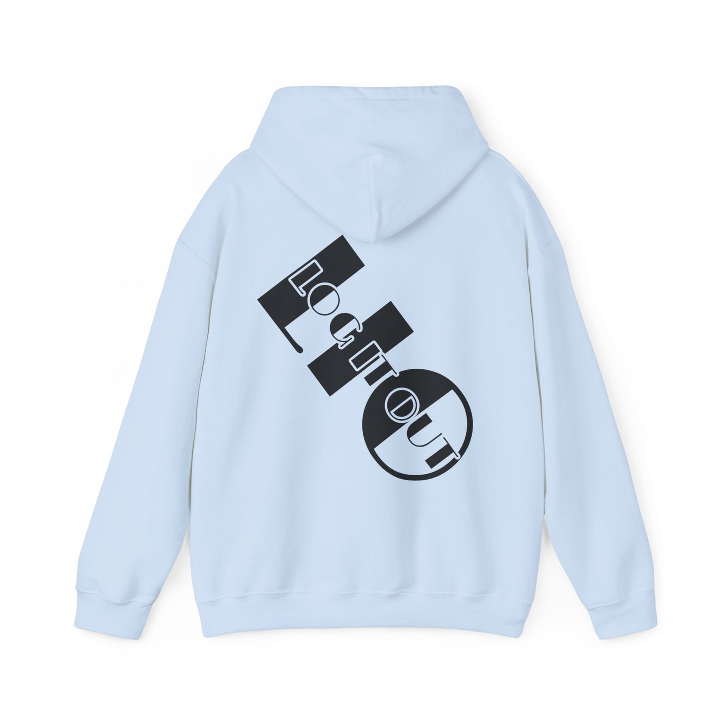 Log it out Unisex Heavy Blend™ Hooded Sweatshirt