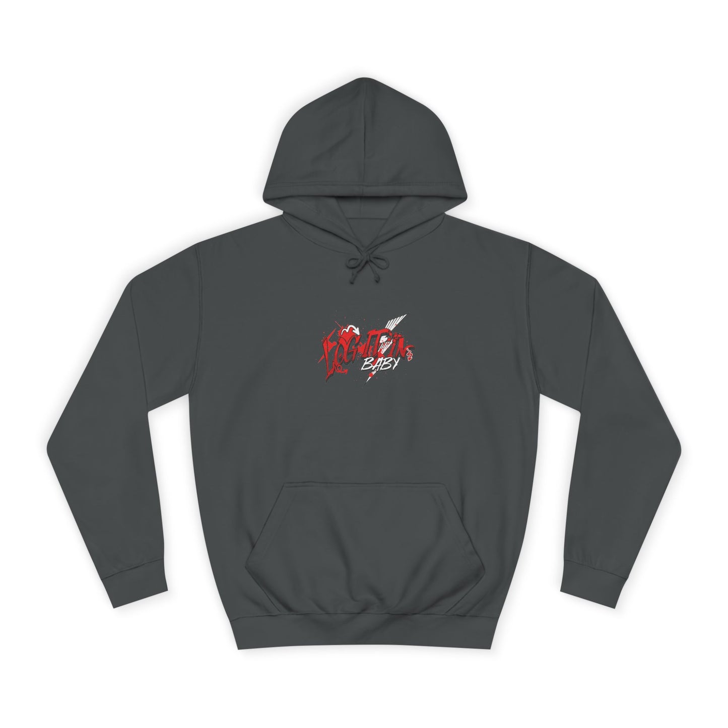 Unisex Log it out Hoodie with Bold Design, Trendy Apparel, Streetwear Gift, Casual Hoodie, Unisex Everyday Fashion