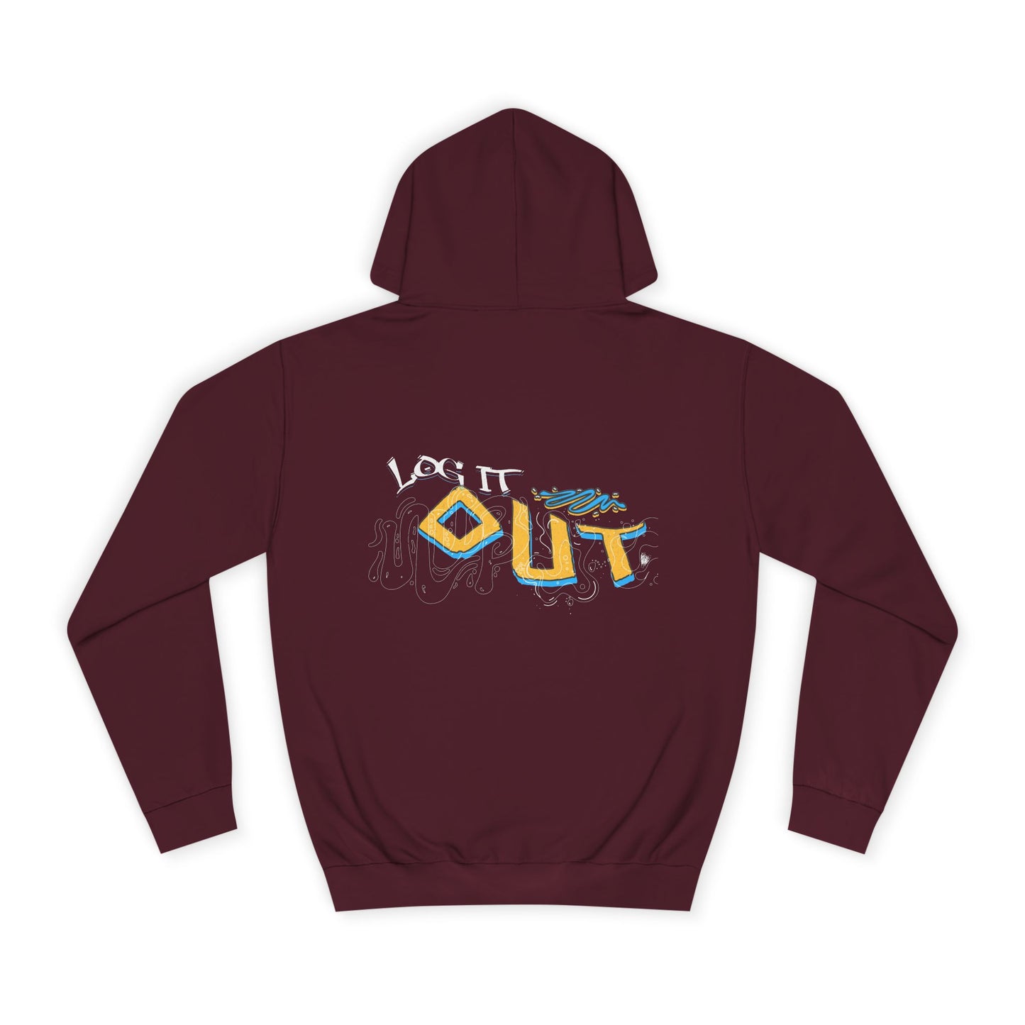Unisex Log it out Hoodie - Stylish Casual wear, Perfect Gifts, Days Out, Summer Events, Coziness & Trendy Vibes