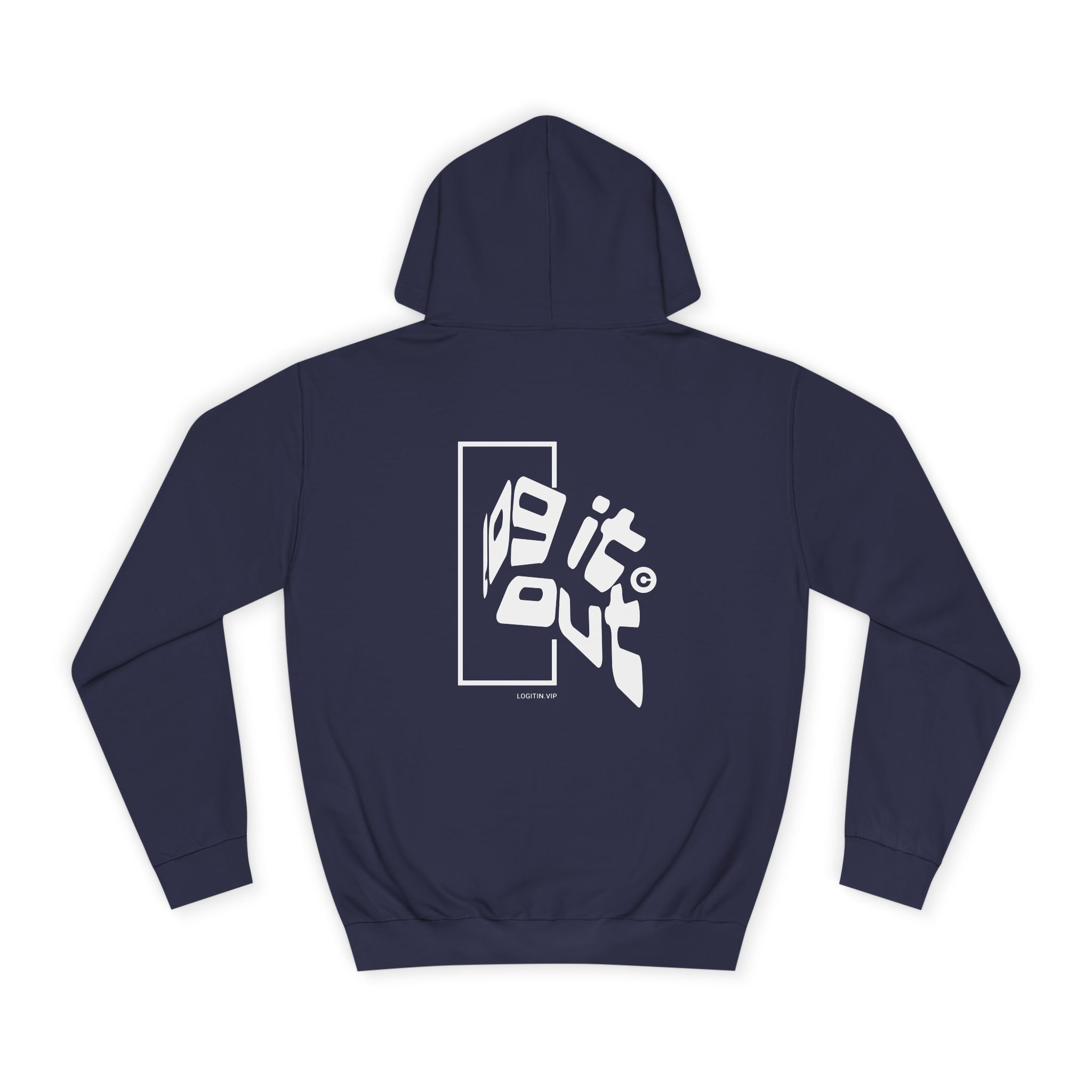 Cozy Unisex Log it out Hoodie, Perfect for Life, Graduation Gifts, Unisex Custom Apparel, Soft Hooded Sweatshirt, Everyday Comfort