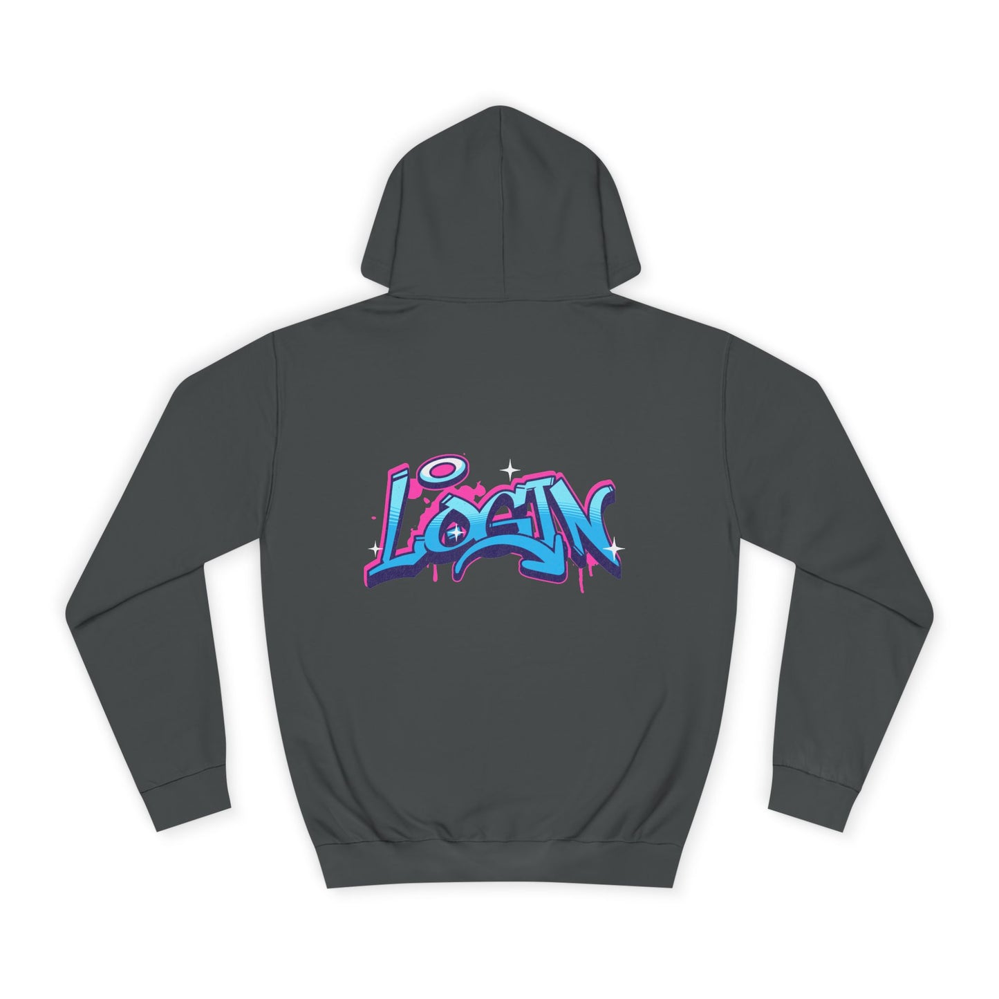 Urban Graffiti Unisex Hoodie, Streetwear Sweatshirt, Casual Wear, Events, Unique Gift