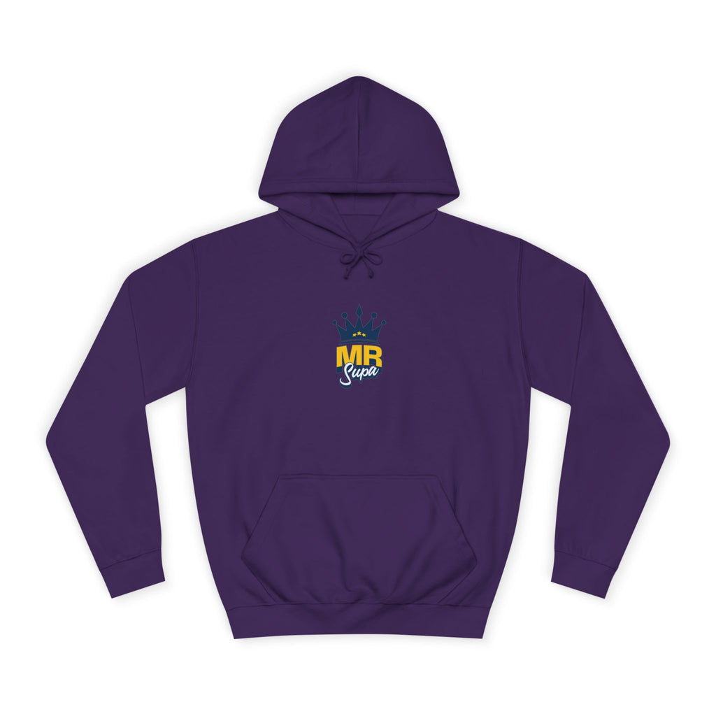 Crowned Unisex Mr Supa Hoodie - Stylish, Comfortable, Perfect for Any One, Athletes, Trendy Gift, Events, Everyday Wear
