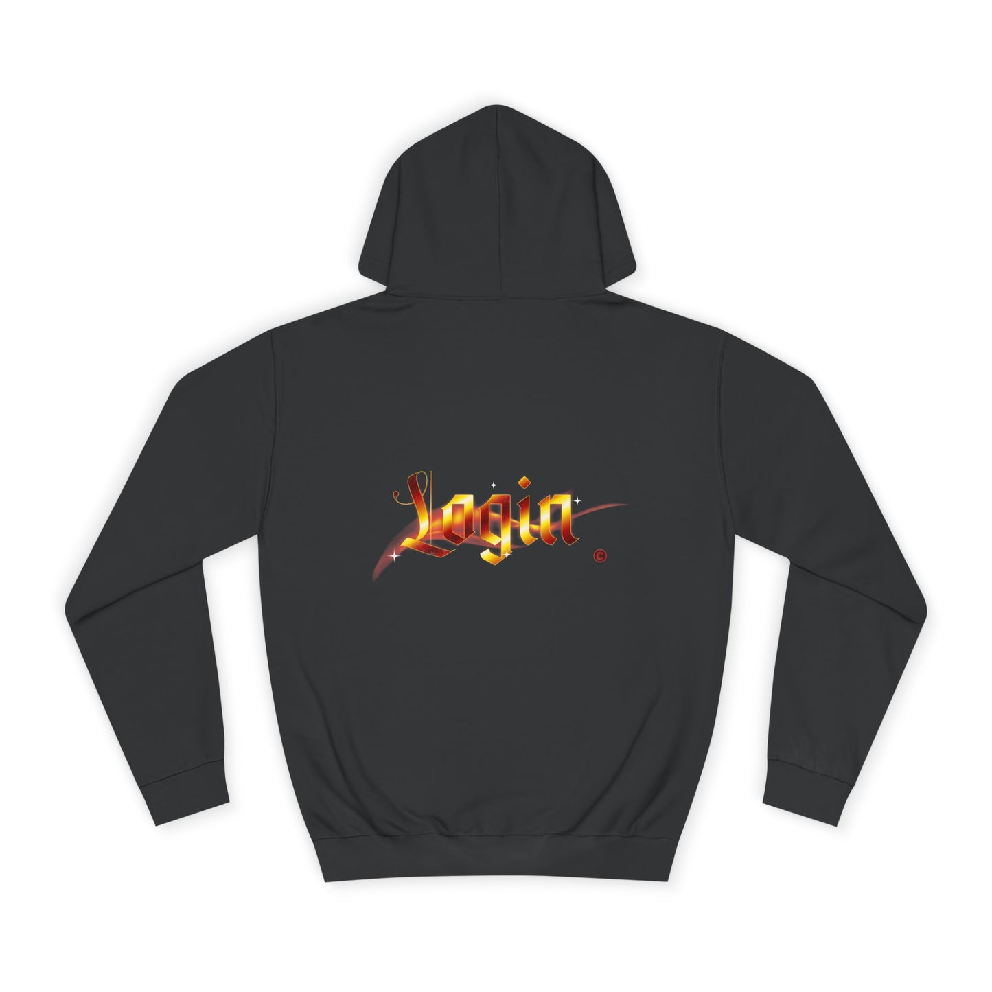 Aesthetic 'Login' Unisex Hoodie, Cozy Trendy Wear, Gift for Any One, Warm Casual Style, Trendy Hoodie