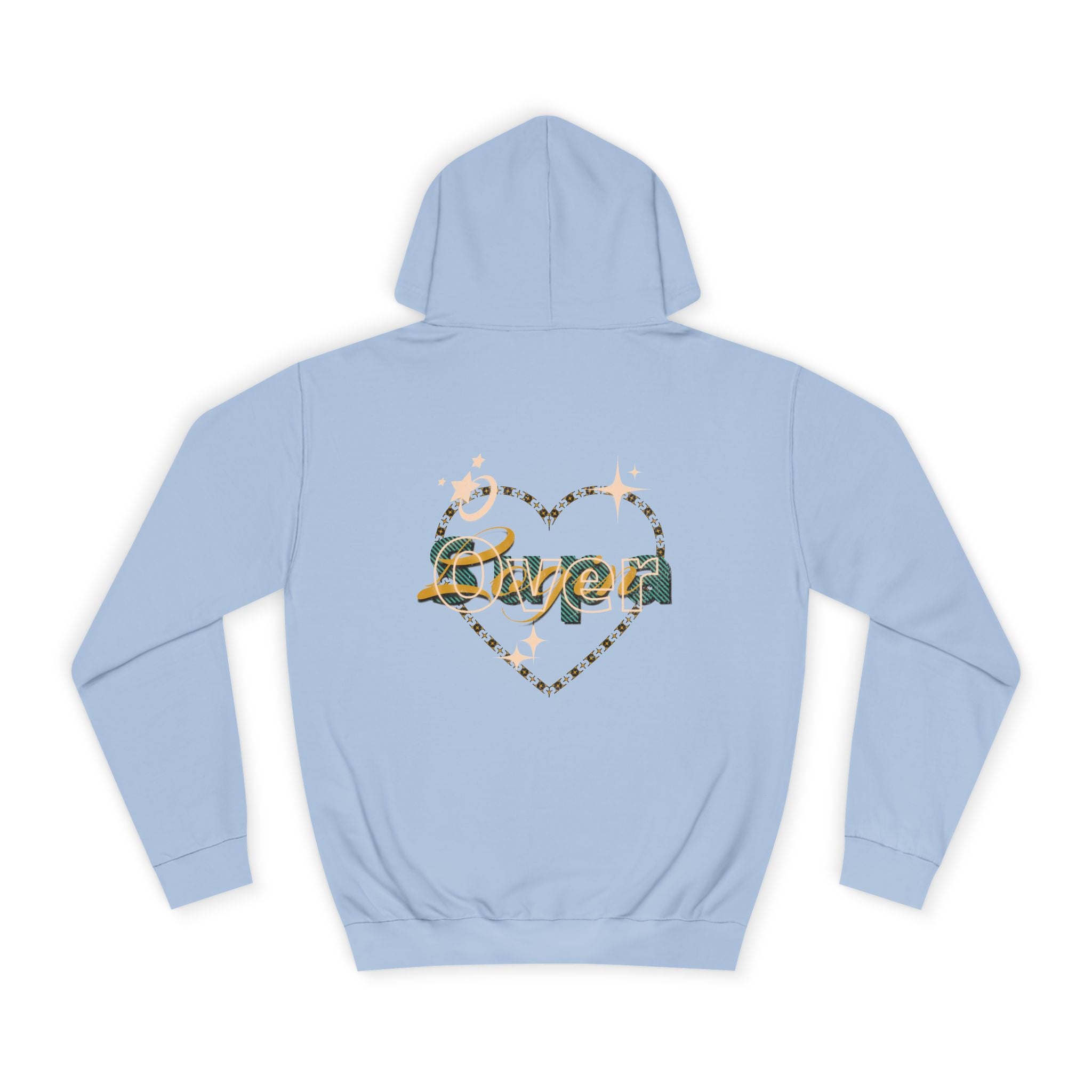 Charming Heart Hoodie with Floral Design, Unisex Casual Sweatshirt, Trendy Gift, Relaxed Wear, Unique Apparel