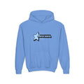 Youth Hoodie — Blue Star "SUPA SUPA" Graphic Pullover