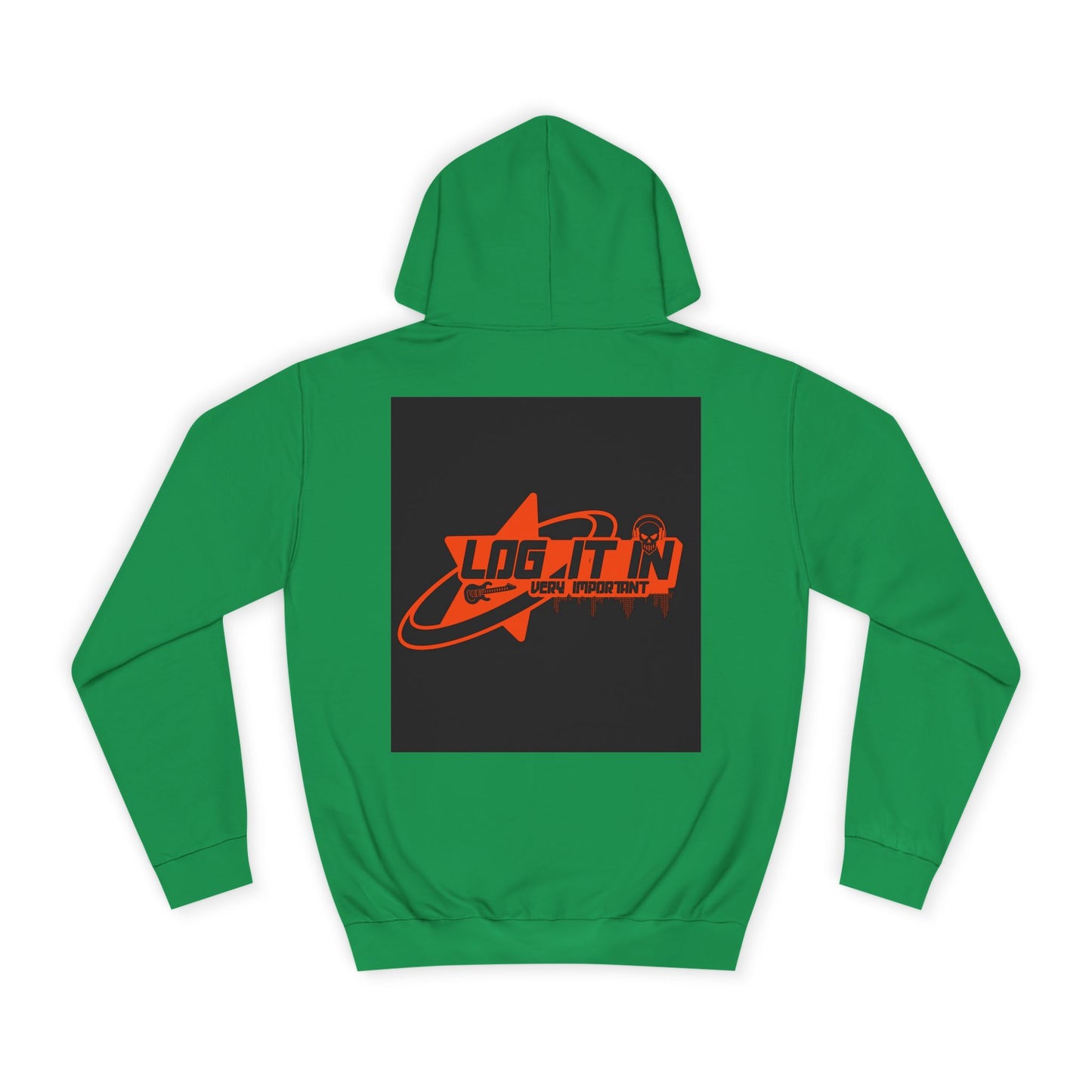 Unisex Log it in Hoodie, Casual trendy Wear, Gift, Graphic Hoodie, perfect fit Hoodie