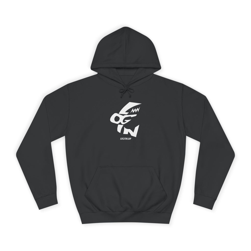 Minimalist Unisex Login Hoodie - Cozy Essential for Everyday Wear