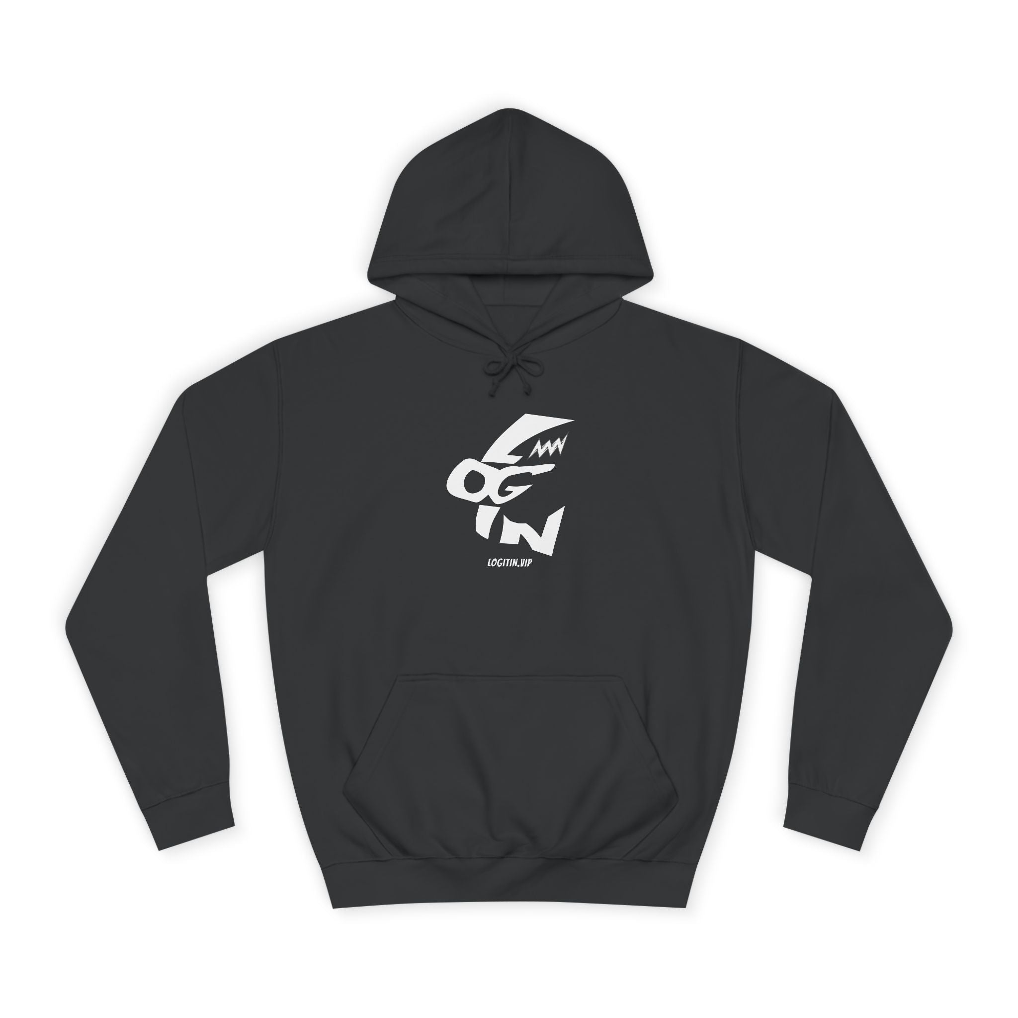 Minimalist Unisex Login Hoodie - Cozy Essential for Everyday Wear