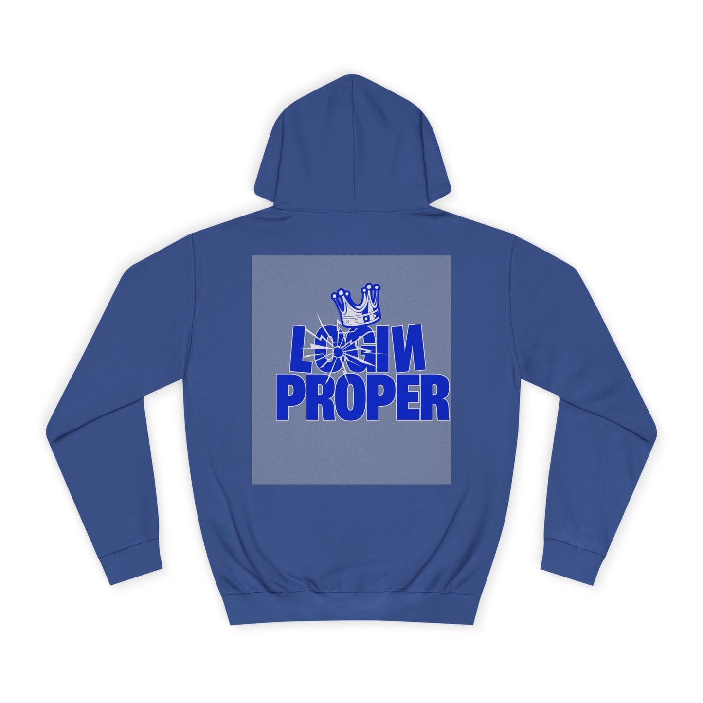 Unisex Hoodie - 'Login Proper' Trendy Spirit Wear, Casual Streetwear, Gift, Cozy Lounge Sweatshirt