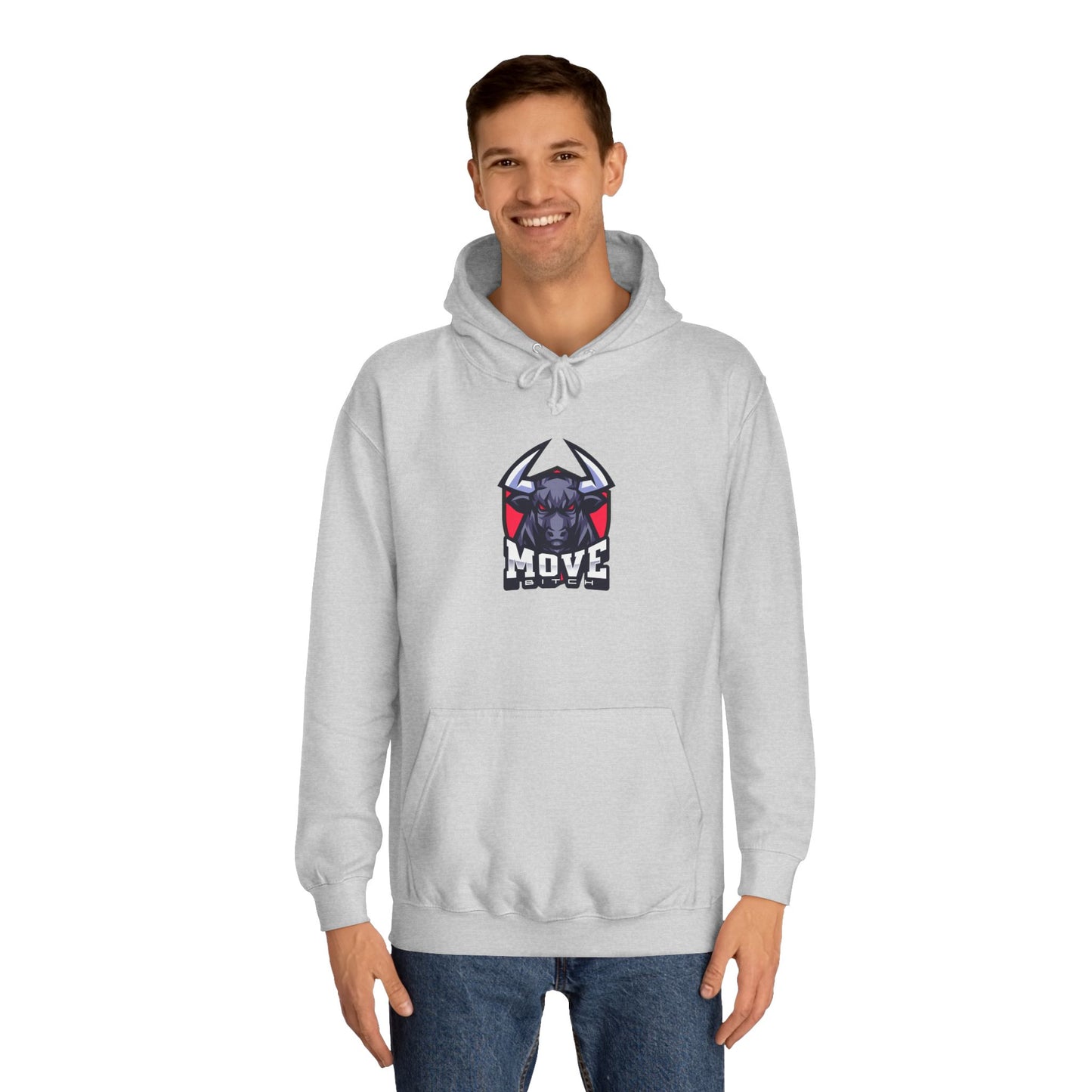Unisex Move Hoodie - Motivational Graphic Sweatshirt for Active Lifestyle