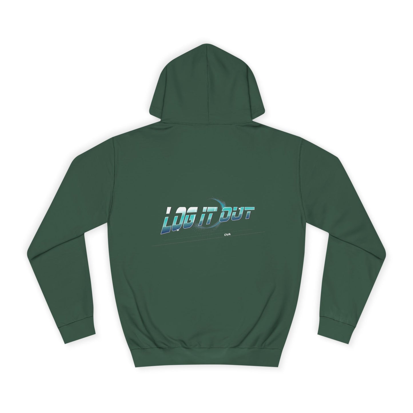 Unisex 'log it out' Hoodie with Retro Style, Ideal for Everyday Wear, Perfect for trendy wear,Gift for Friends