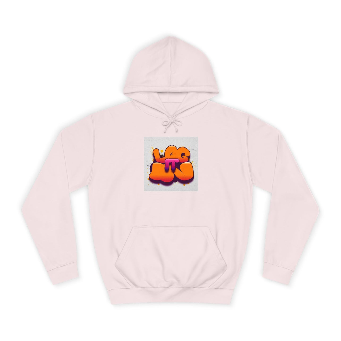 Vibrant Graffiti Log it in Hoodie, Trendy Sweatshirt, Casual Streetwear, Unique Gift, Artsy Apparel