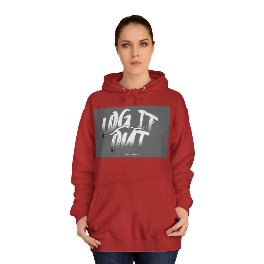 Stylish Unisex log it out Hoodie | Casual Wear, Trendy Design, Perfect Gift, Daily Comfort, College Apparel
