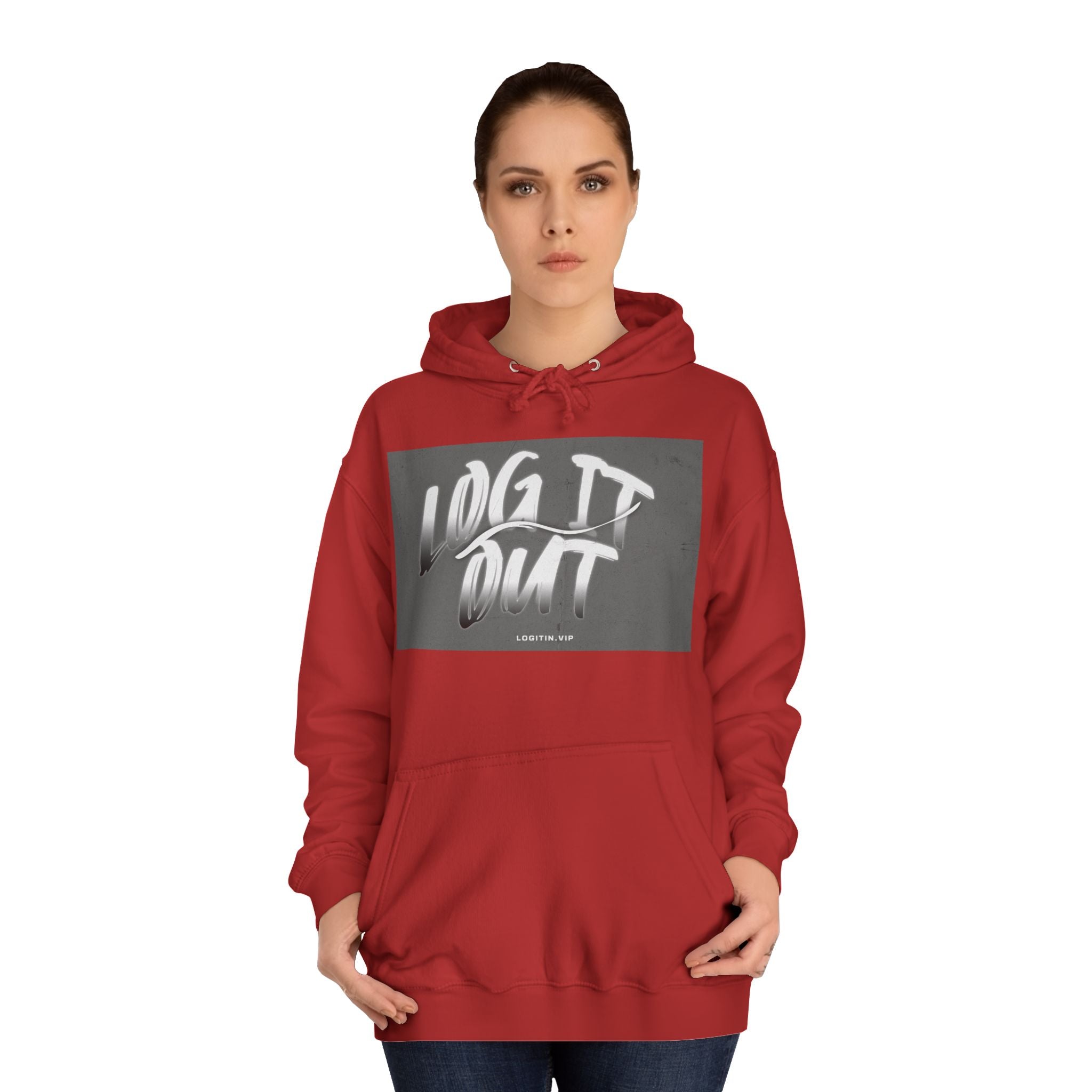 Stylish Unisex log it out Hoodie | Casual Wear, Trendy Design, Perfect Gift, Daily Comfort, College Apparel