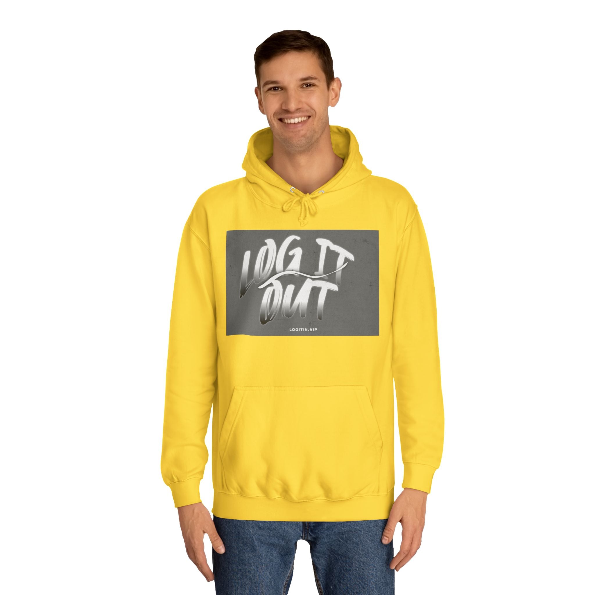 Stylish Unisex log it out Hoodie | Casual Wear, Trendy Design, Perfect Gift, Daily Comfort, College Apparel