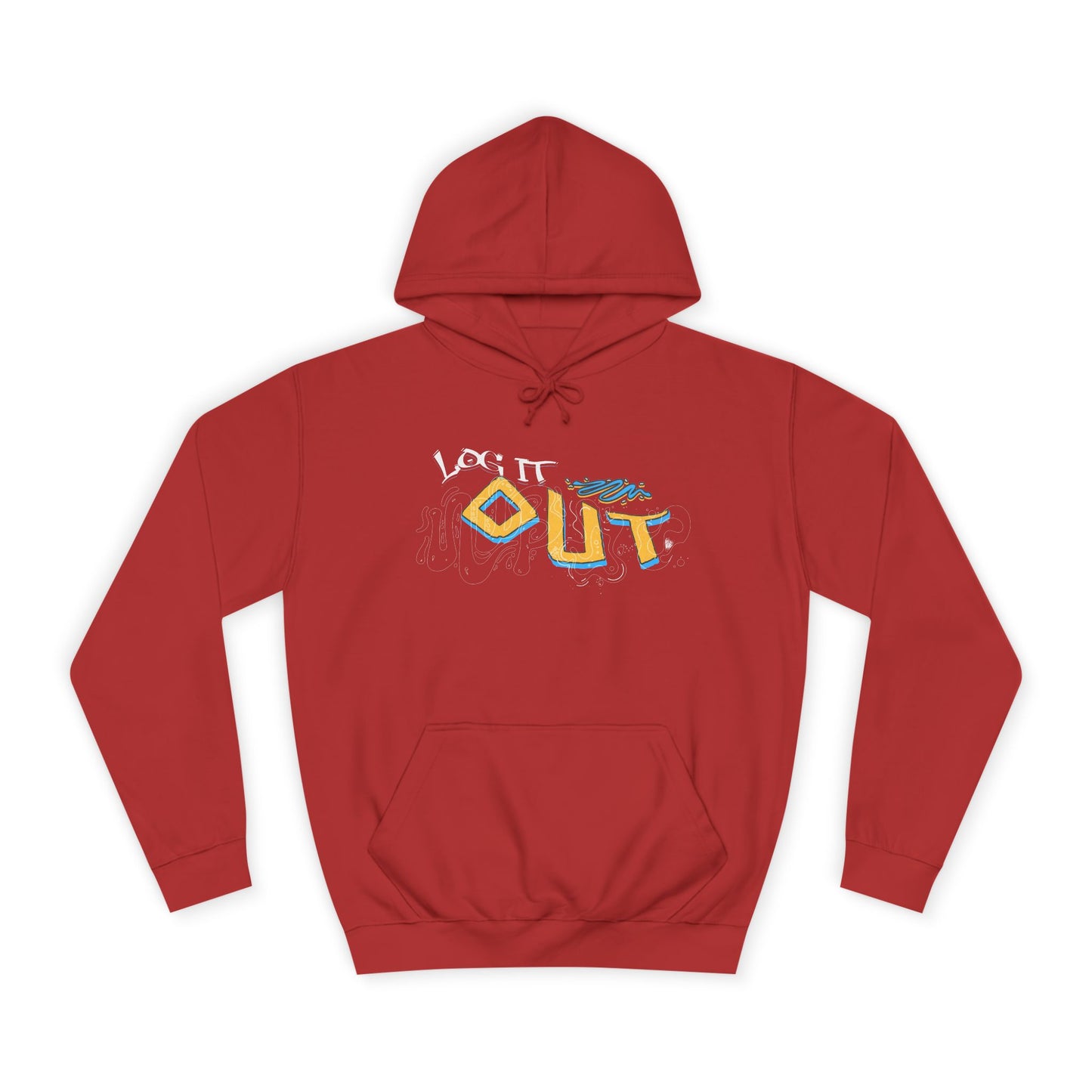 Unisex Log it out Hoodie - Stylish Casual wear, Perfect Gifts, Days Out, Summer Events, Coziness & Trendy Vibes