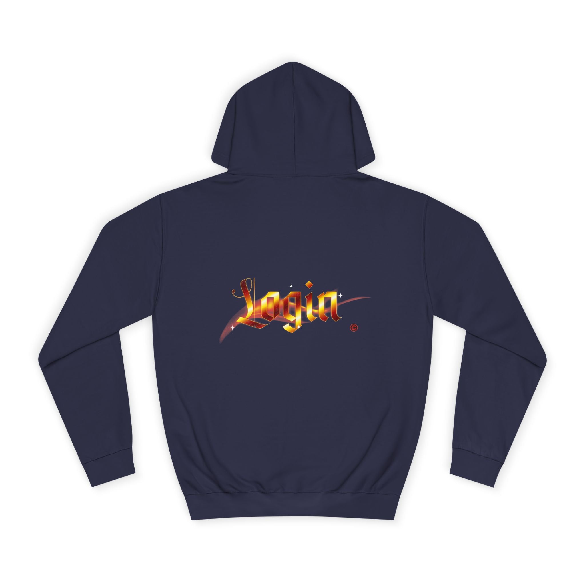 Aesthetic 'Login' Unisex Hoodie, Cozy Trendy Wear, Gift for Any One, Warm Casual Style, Trendy Hoodie