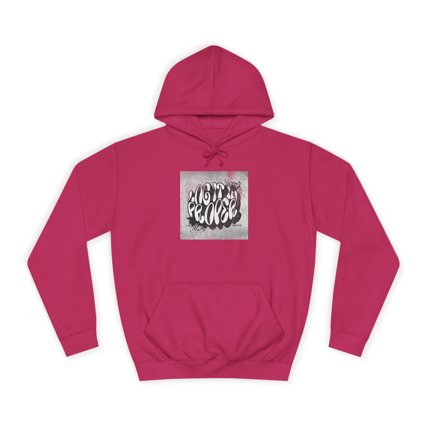Unisex Hoodie with Inspirational Design | Cozy Sweatshirt, Graduation Gift, Campus Wear, Casual Outfit
