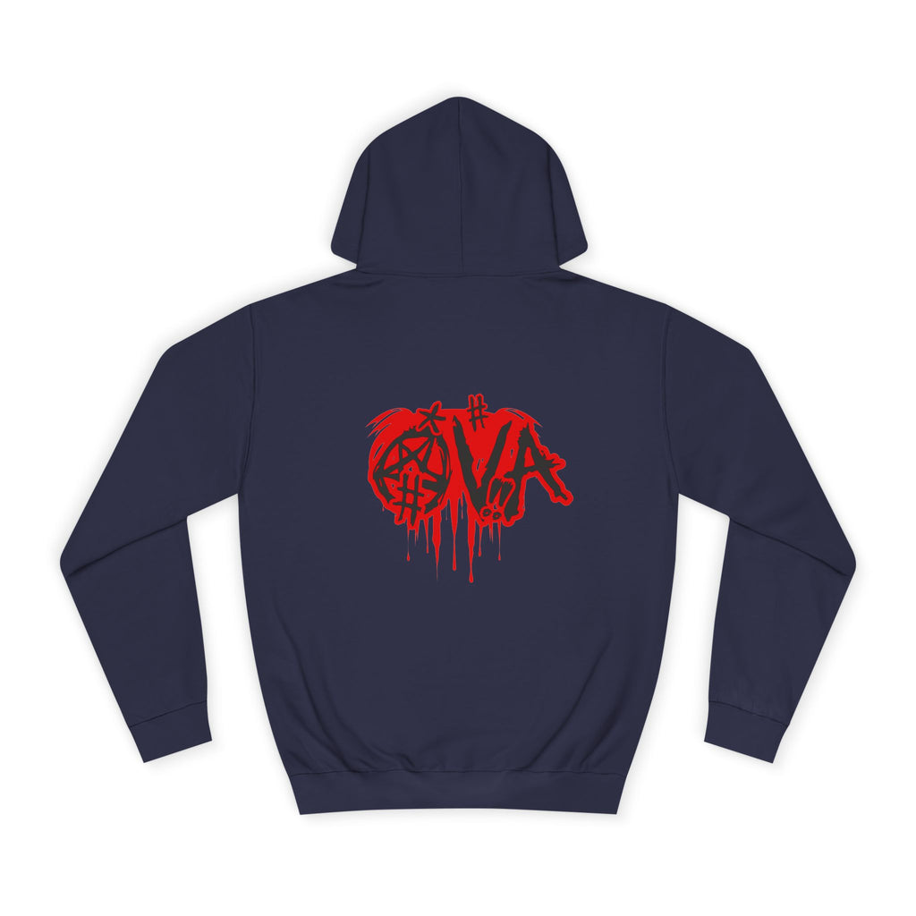 Edgy Unisex Hoodie with Graffiti-Style Print, Urban Streetwear, Apparel, Gift for any body, Casual Fashion