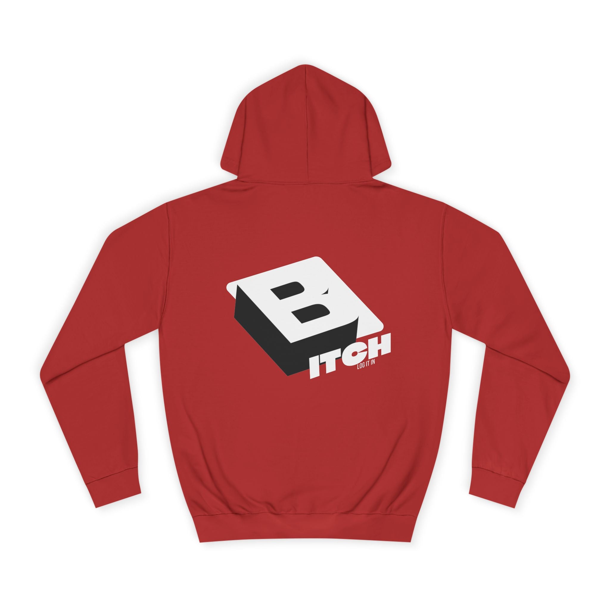 Unisex Hoodie with Bold Logo Design