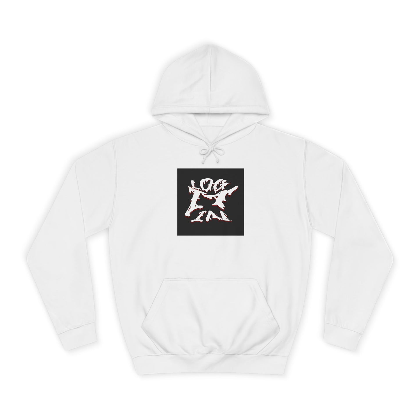 Unisex Log it in Hoodie - Artsy Graphic Sweatshirt, Cozy Custom Apparel, Perfect Gift, Spirit Wear, Trendy Streetwear