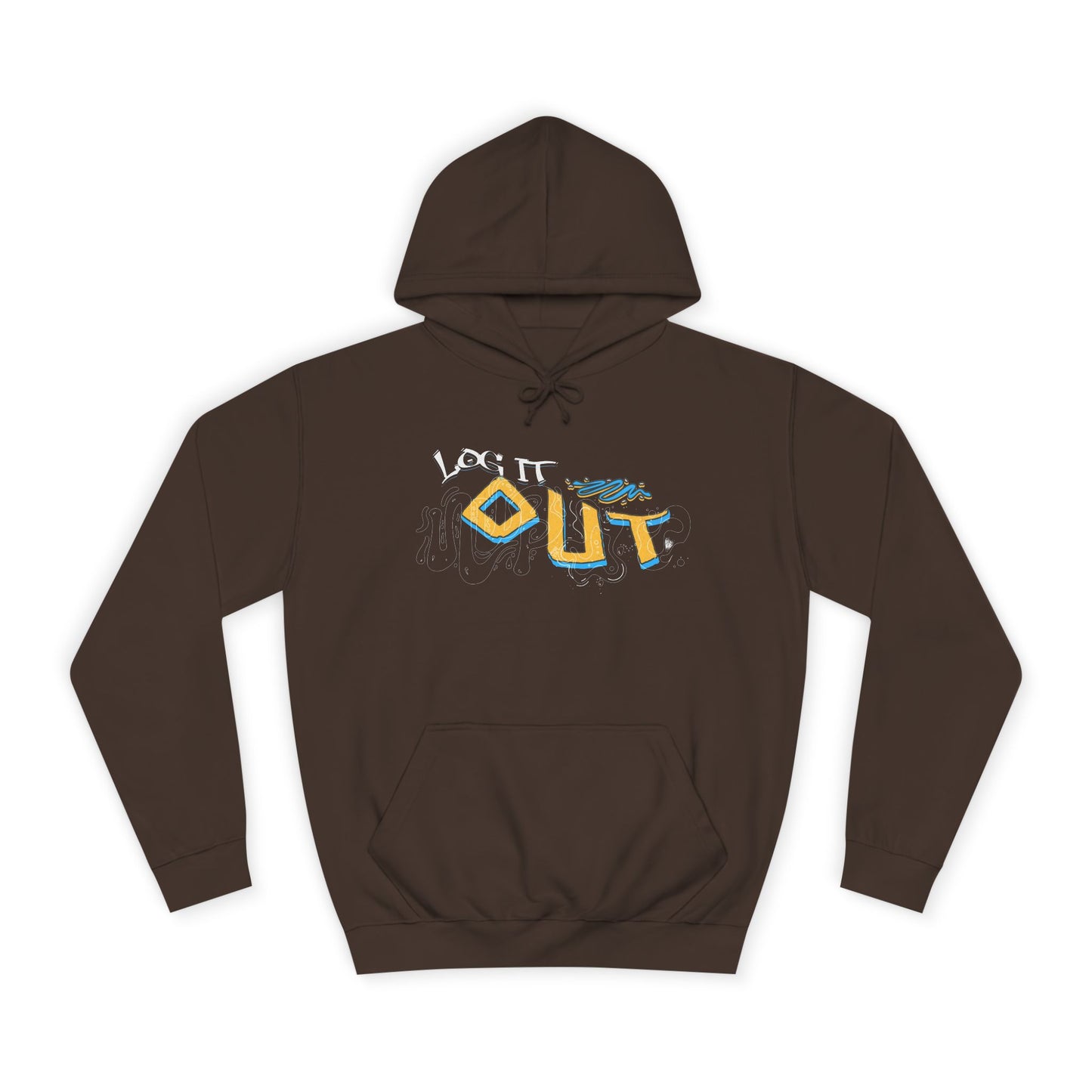 Unisex Log it out Hoodie - Stylish Casual wear, Perfect Gifts, Days Out, Summer Events, Coziness & Trendy Vibes