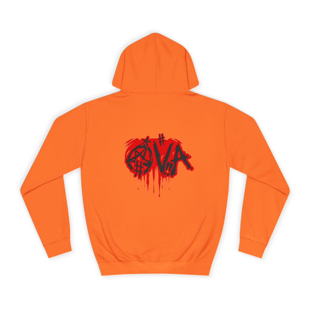 Edgy Unisex Hoodie with Graffiti-Style Print, Urban Streetwear, Apparel, Gift for any body, Casual Fashion