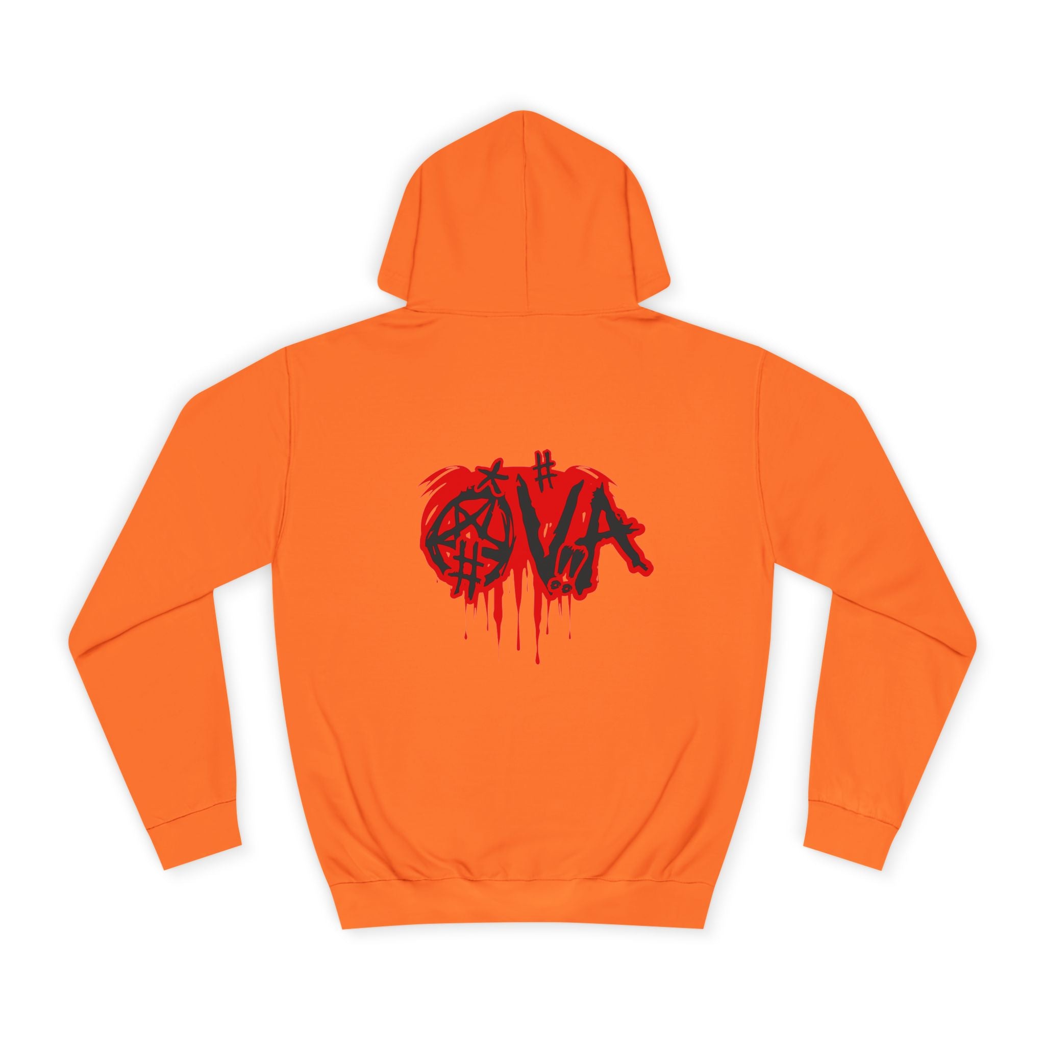 Edgy Unisex Hoodie with Graffiti-Style Print, Urban Streetwear, Apparel, Gift for any body, Casual Fashion