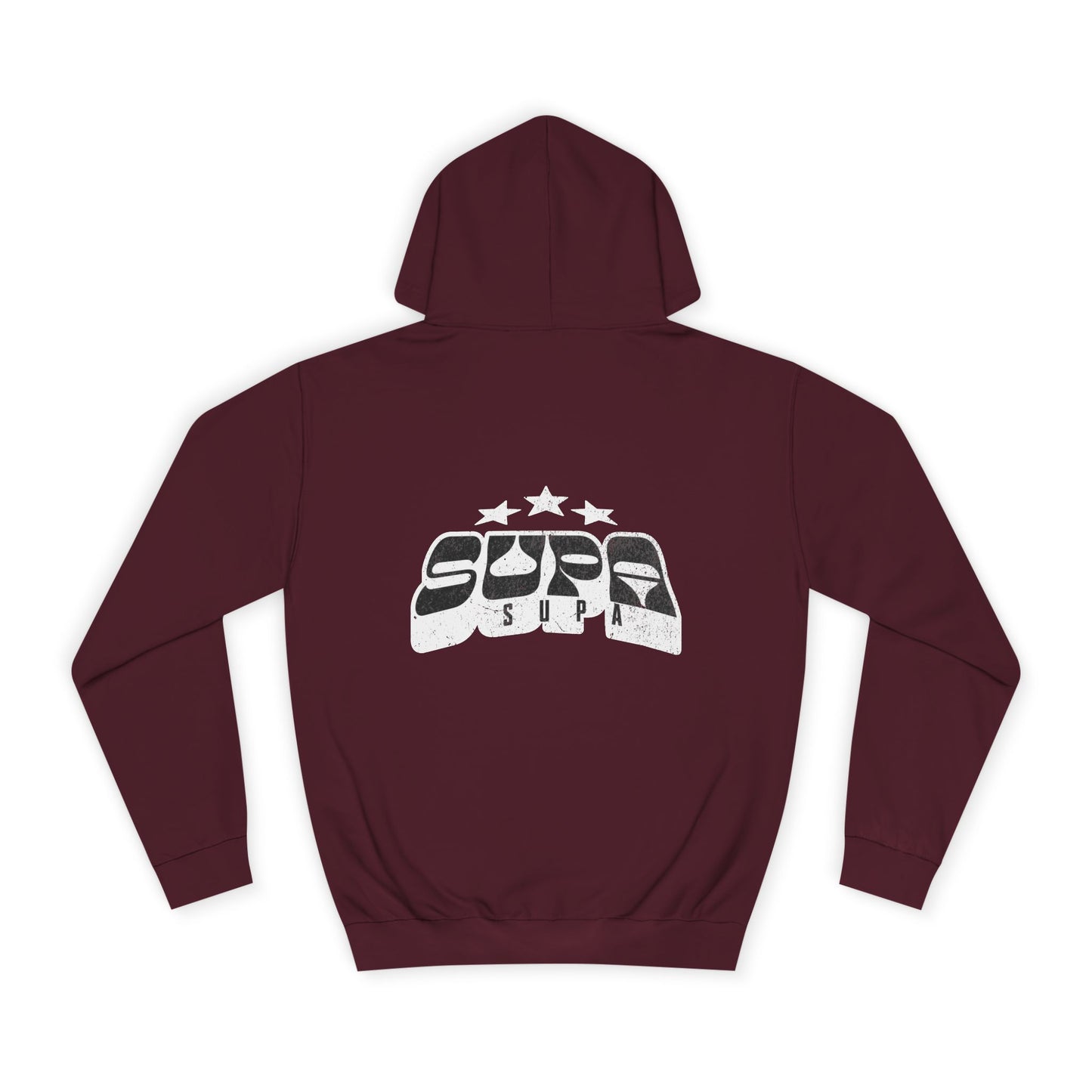 Unisex Hoodie with Bold SUPA Graphic, Casual Wear, Custom Apparel, Gift, Street Style, Everyday Comfort