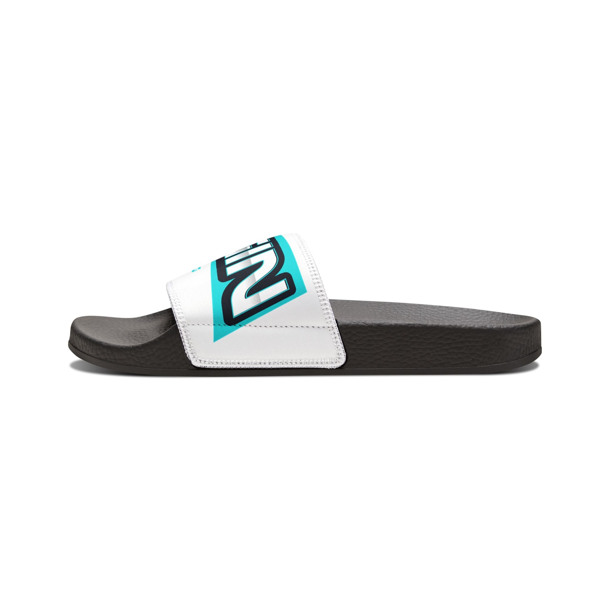Men's "LOGIN" Slide Sandals — Removable Strap Athletic Slides