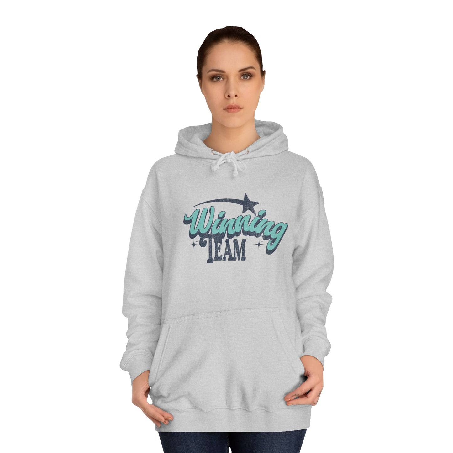Winning Team Unisex Hoodie - Cozy Spirit Wear for Anybody