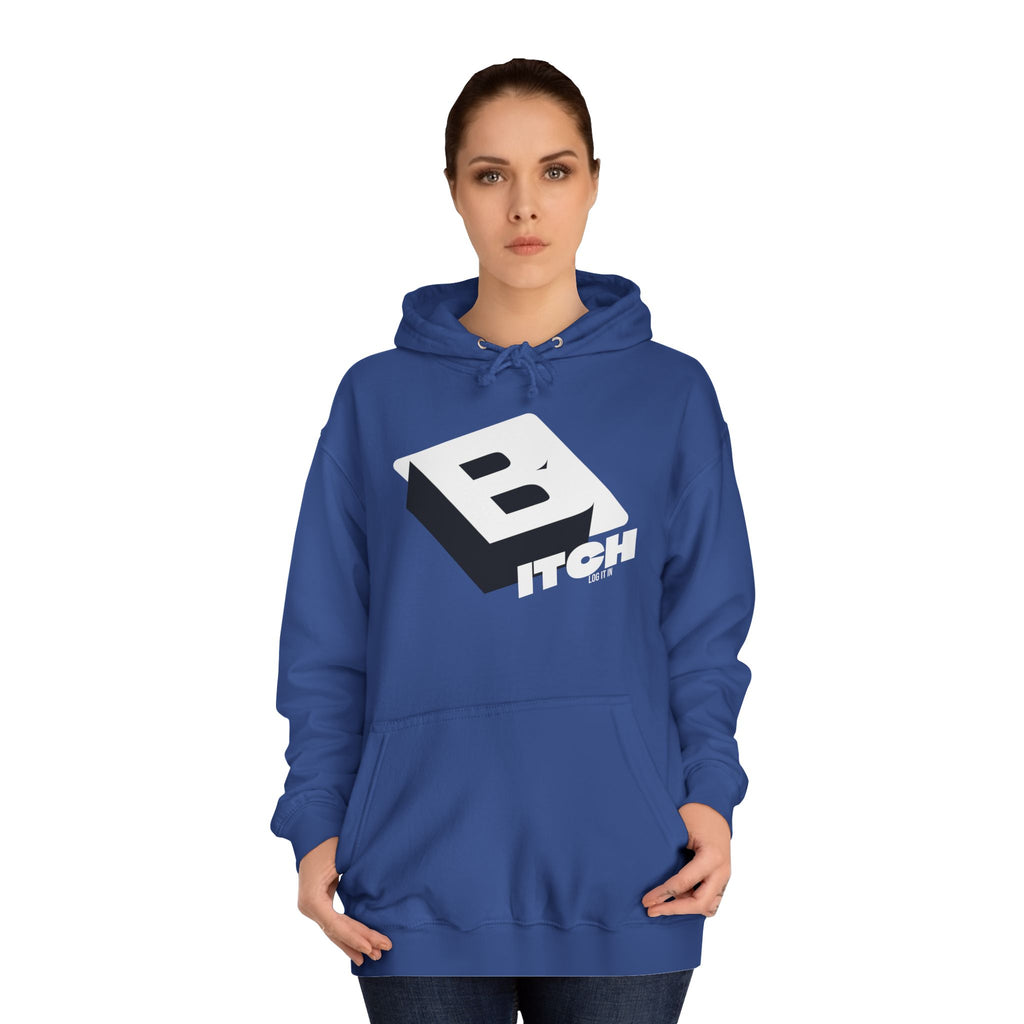 Unisex Hoodie with Bold Logo Design