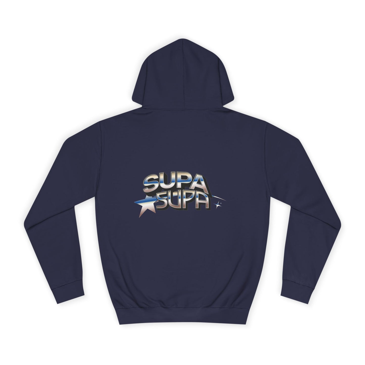 Unisex Hoodie with SUPA SUPA Design - Cozy Casual Wear, Perfect Gift, Events, Lounging