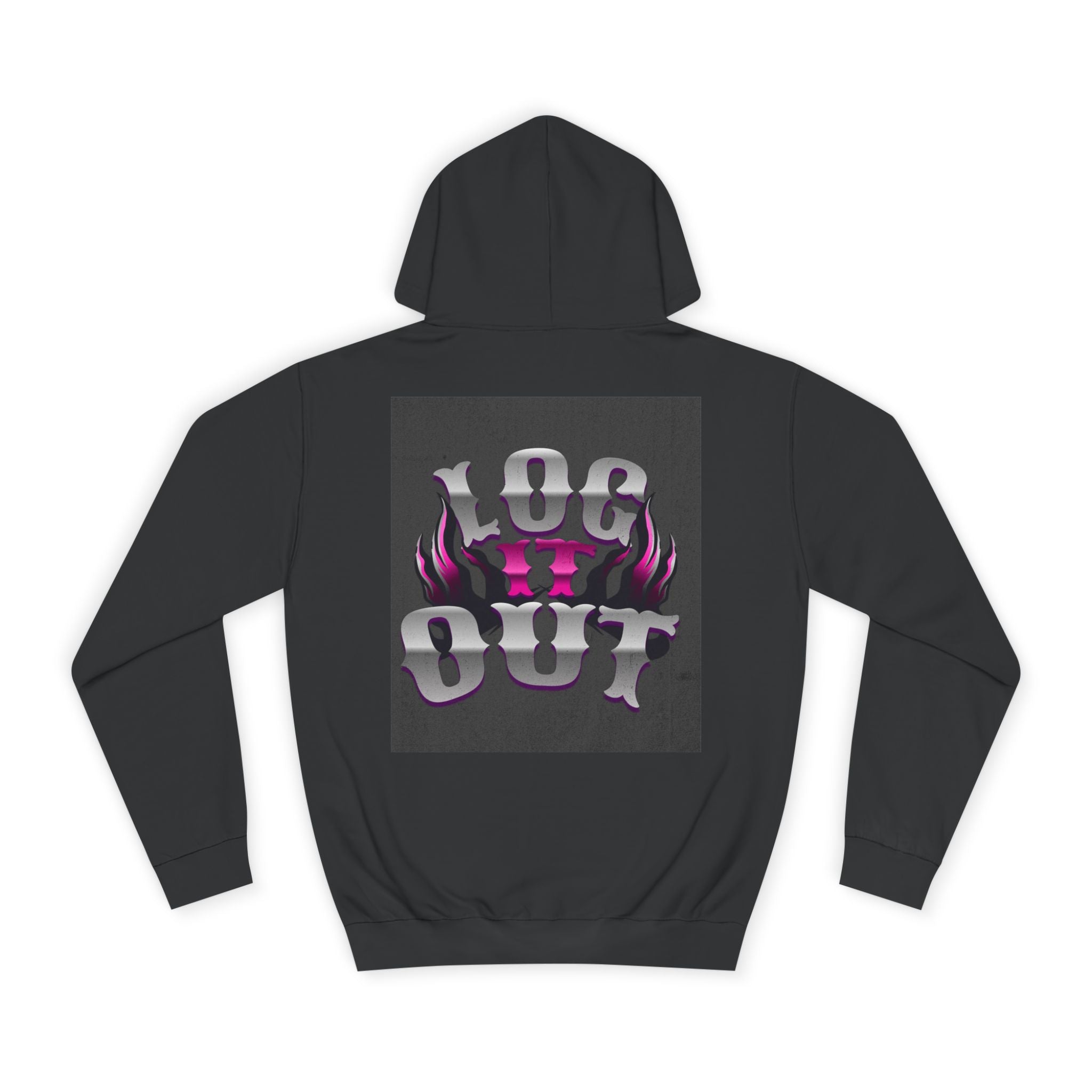Cool Unisex Log it out Hoodie, Perfect for Any one, Trendy Custom Apparel, Casual Wear, Gift, Streetwear Style