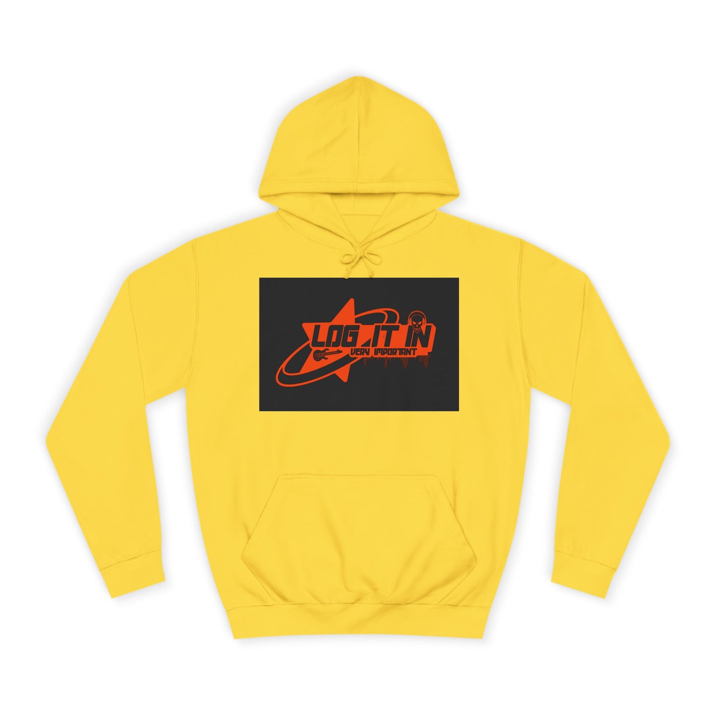 Unisex Log it in Hoodie, Casual trendy Wear, Gift, Graphic Hoodie, perfect fit Hoodie