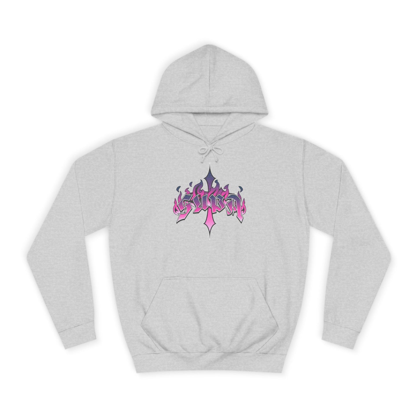Trendy Unisex Supa Hoodie with Bold Graphic Design