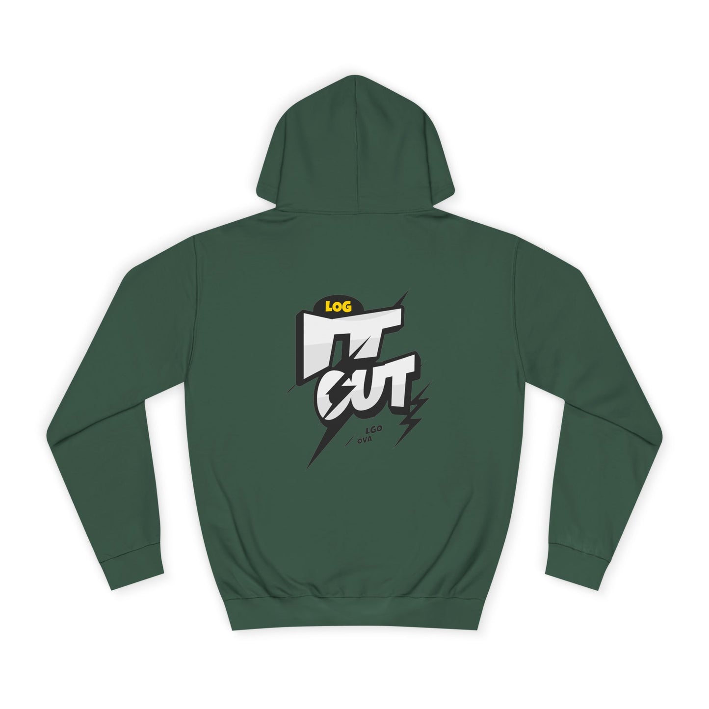 Log it out Graphic Hoodie, Unisex Hoodie, Streetwear Fashion, Casual Wear, Gift, Trendy Apparel