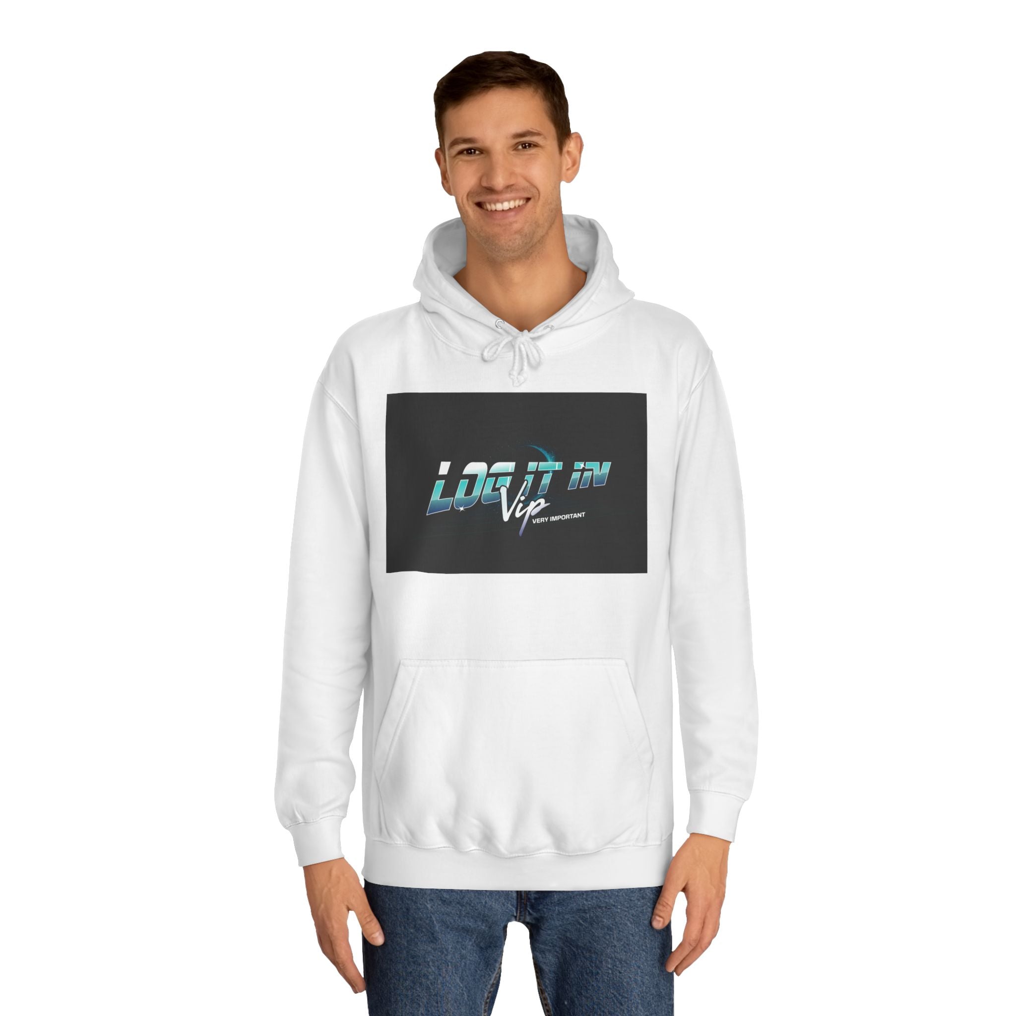 'log it in,Hoodie, Casual Wear, Unisex Fashion, Perfect for Every day Life, Stylish Gift, Cozy & Trendy Sweatshirt